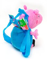 Peppa Pig: plyš postavička/ batoh 30cm