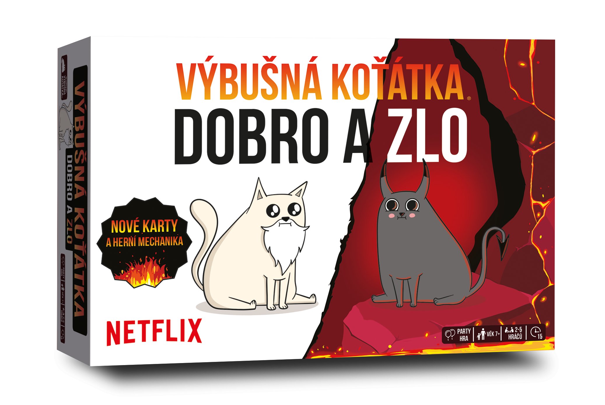 Výbušné mačiatka: Dobro a zlo ASMEKIEK12CSSK