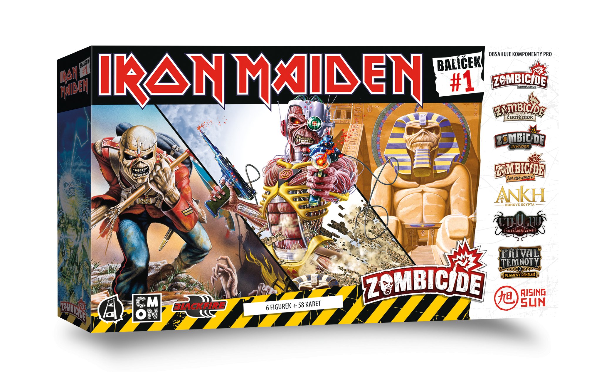 Iron Maiden balíček 1 CMNZCDPR113