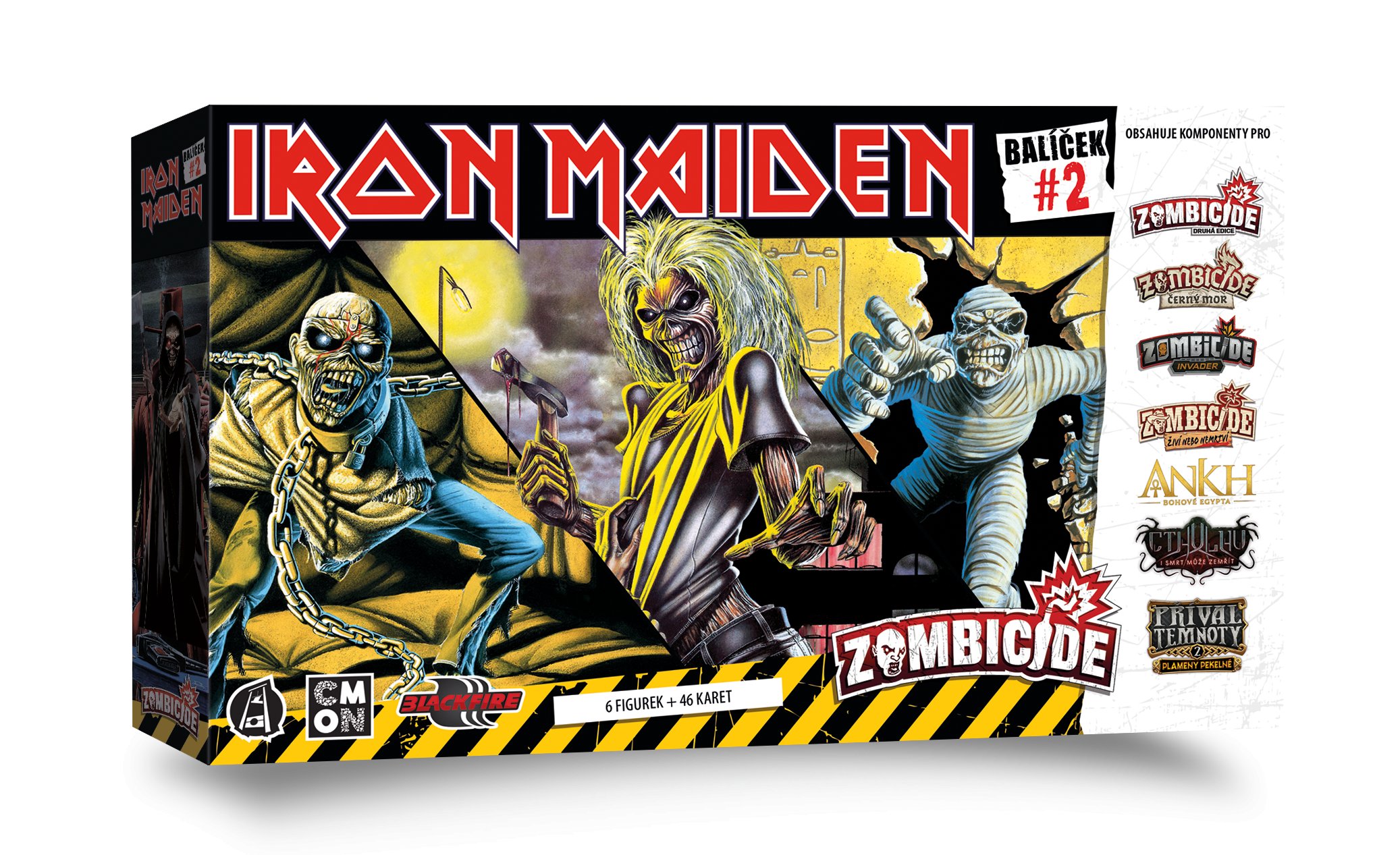 Iron Maiden balíček 2 CMNZCDPR114