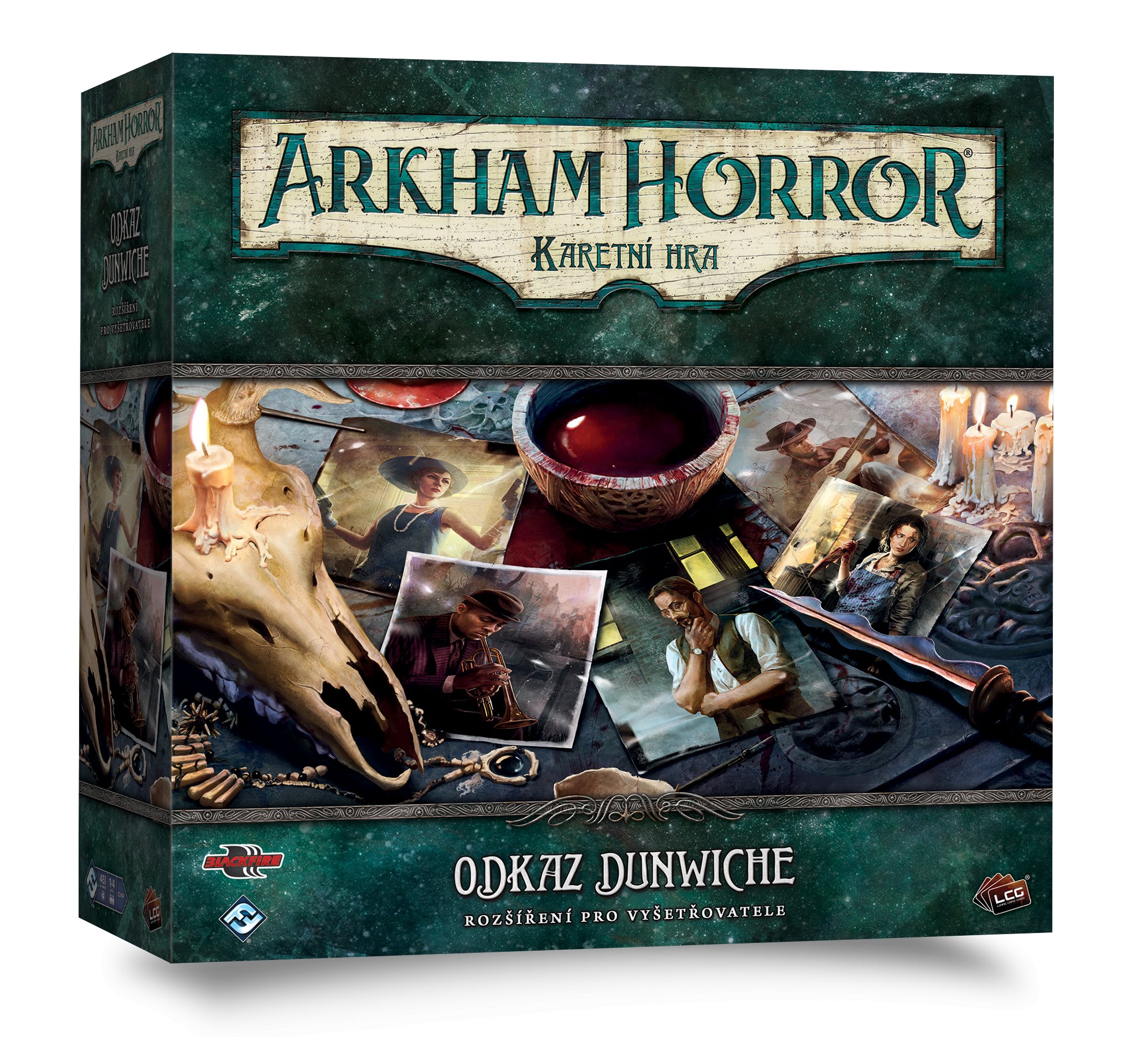 Arkham Horror: Kartová hra - Odkaz Dunwiche, rozšírenie pre vyšetrovateľov FAHC65CZ