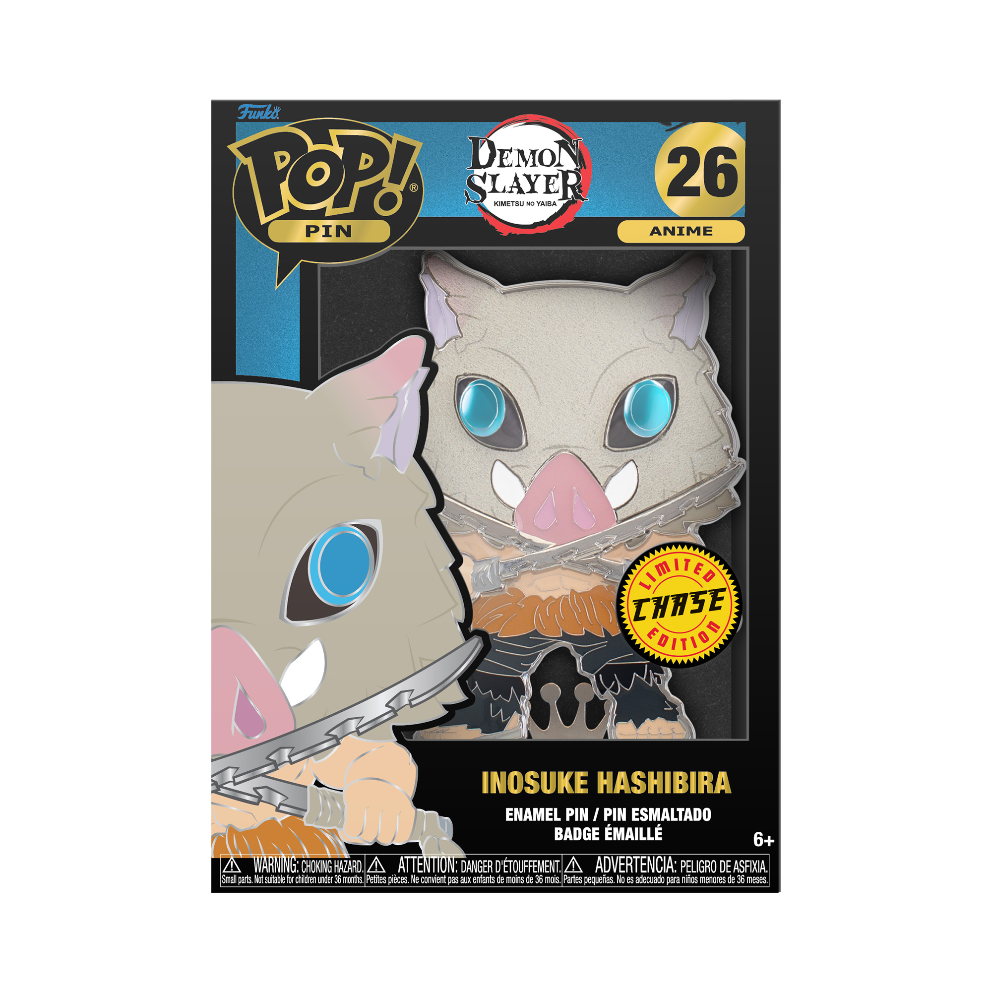 Funko POP Pin: Demon Slayer - Insuke Hasibira Chase Group FDMSPP0006