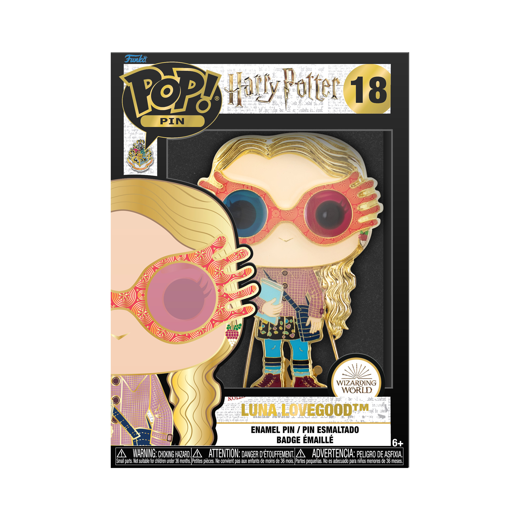 Funko POP Pin: Harry Potter - Luna Lovegood Group FHPPP0022