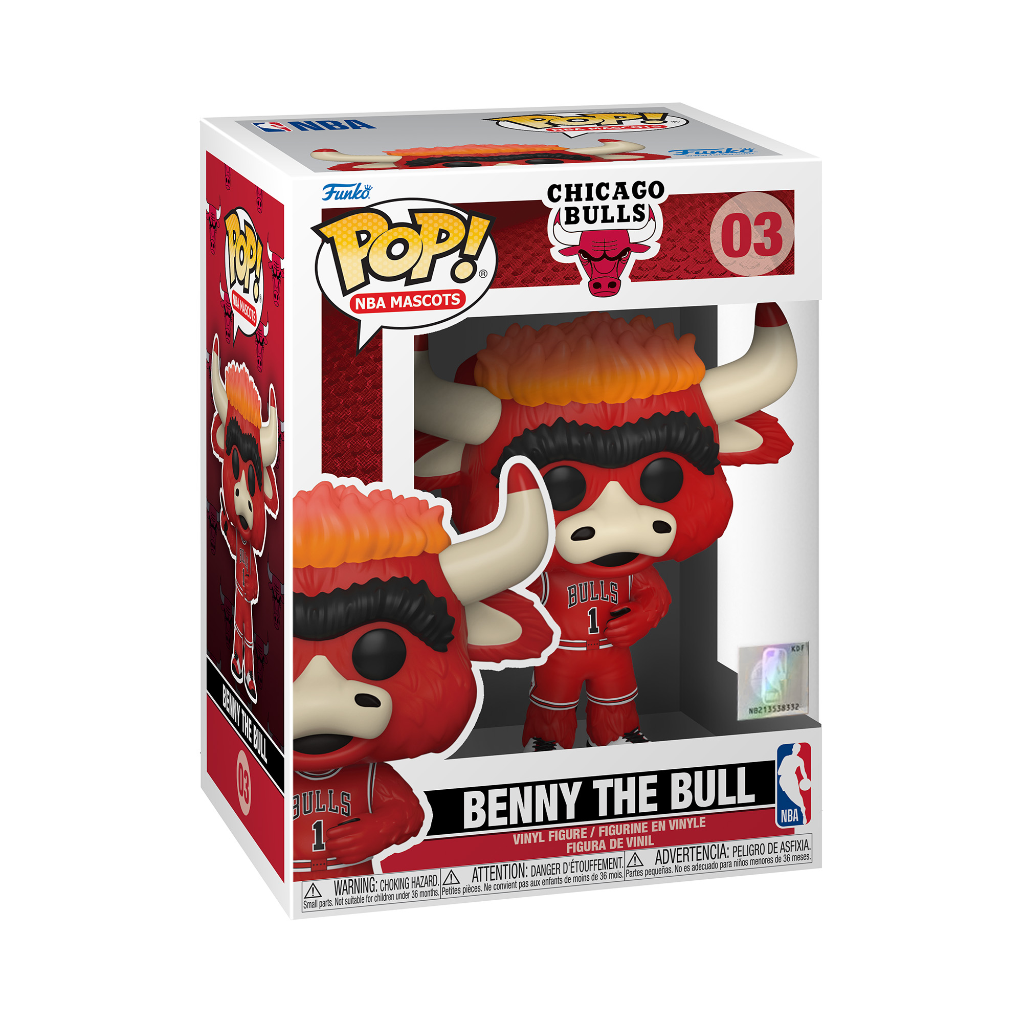Funko POP NBA: Mascots- Chicago- Benny the Bull