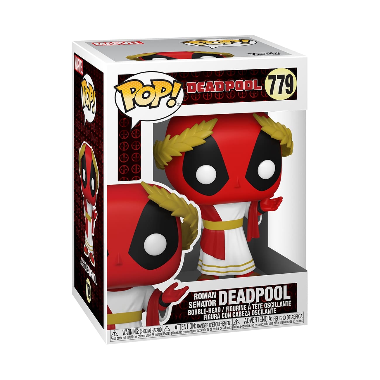 Funko POP Marvel: Deadpool 30th- Roman Senator Deadpool
