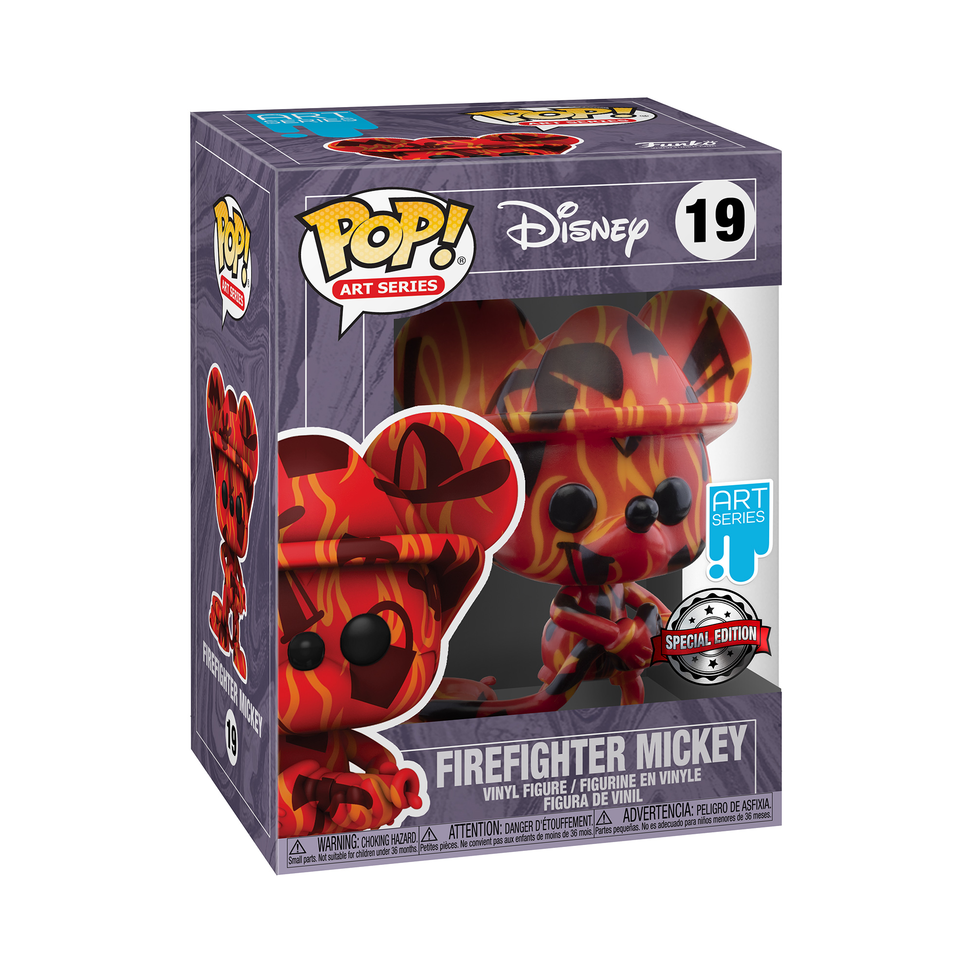 Funko POP Artist Series: Mickey- Firefighter Mickey