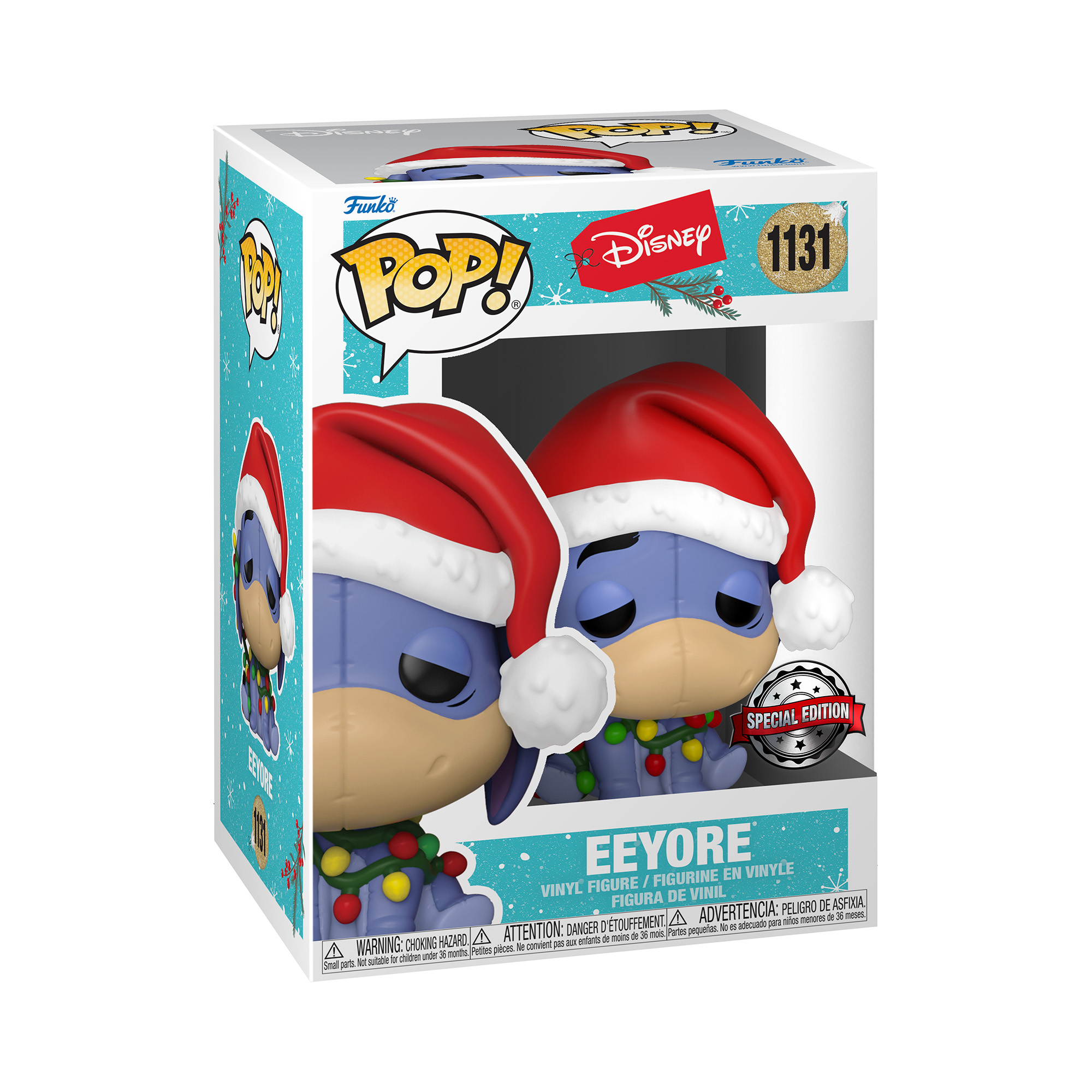 Funko POP Disney: Holiday 2021- Eeyore w/ Lights