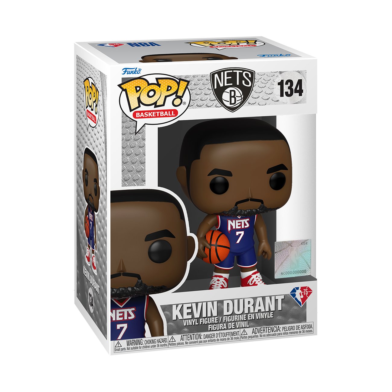 Funko POP NBA:Nets-KevinDurant (City Edition 2021)