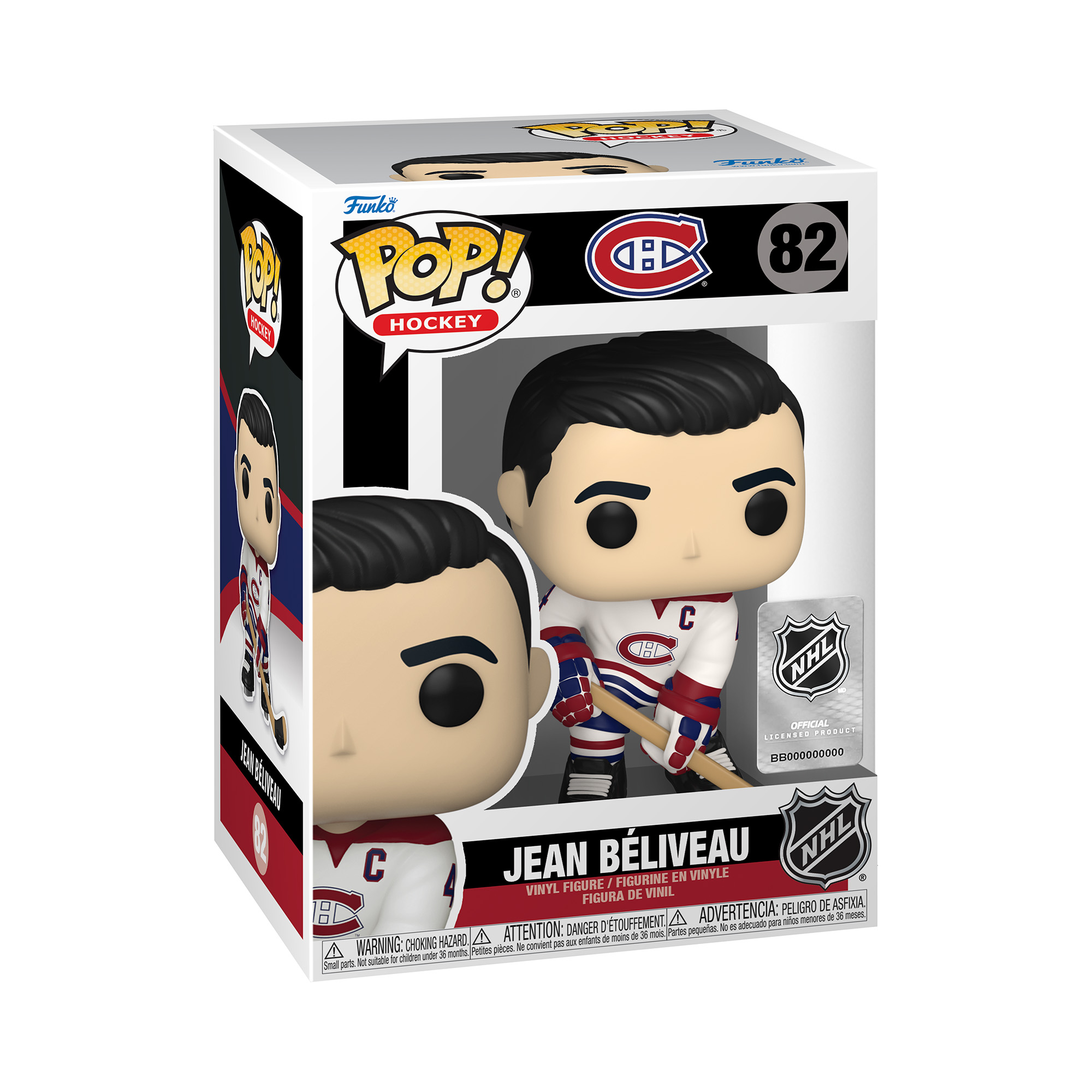 Funko POP NHL:Legends-JeanBelieveau(Canadiens) FK59346