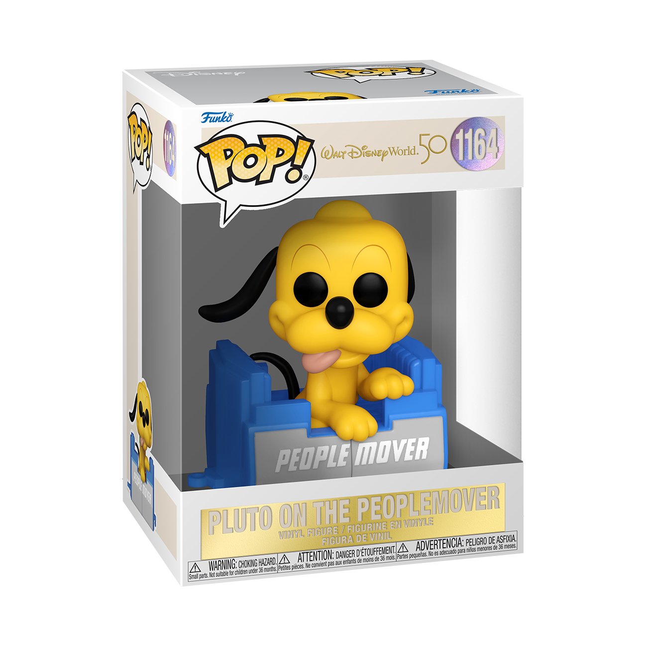 Funko POP Disney: WDW50- People Mover Pluto w/Balloon FK59509