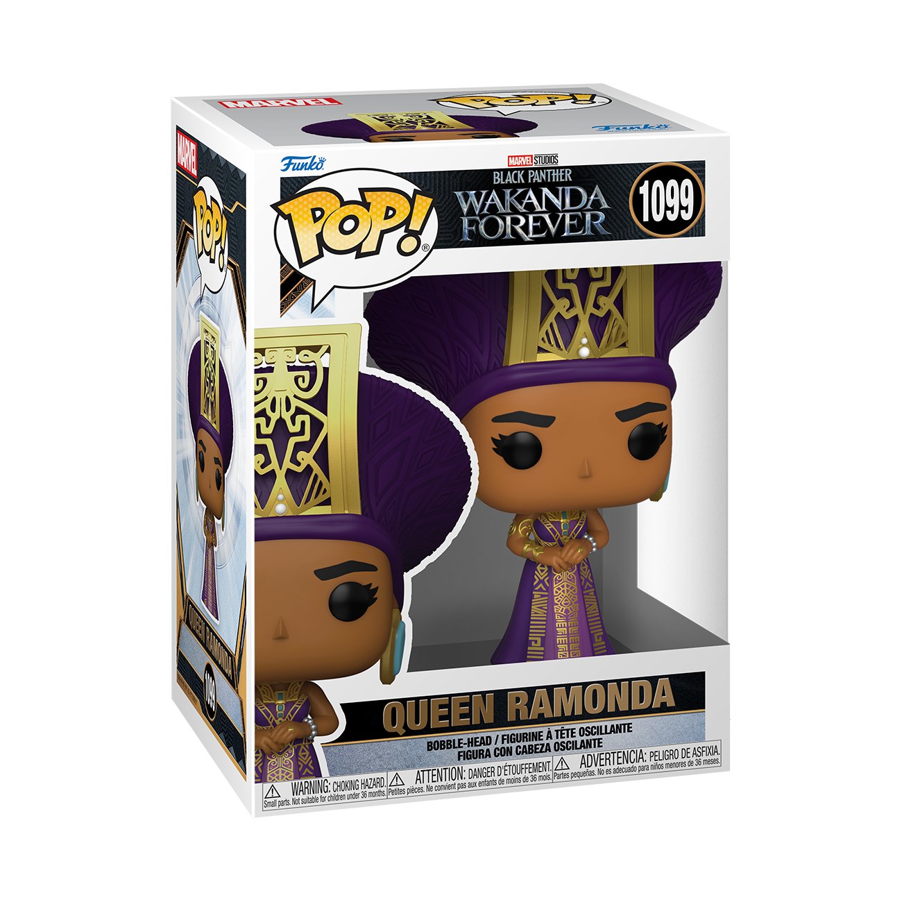 POP Marvel Funko: BPWF - Queen Ramonda FK63945