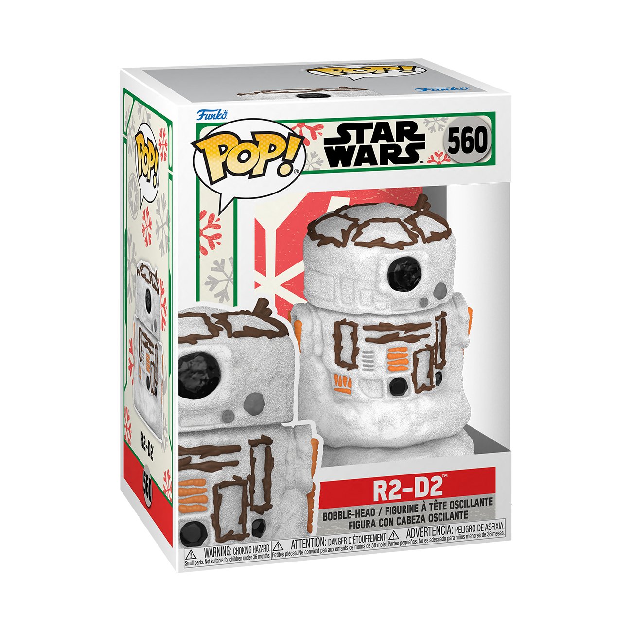 Funko POP Star Wars: Holiday- R2-D2(SNWMN) FK64337