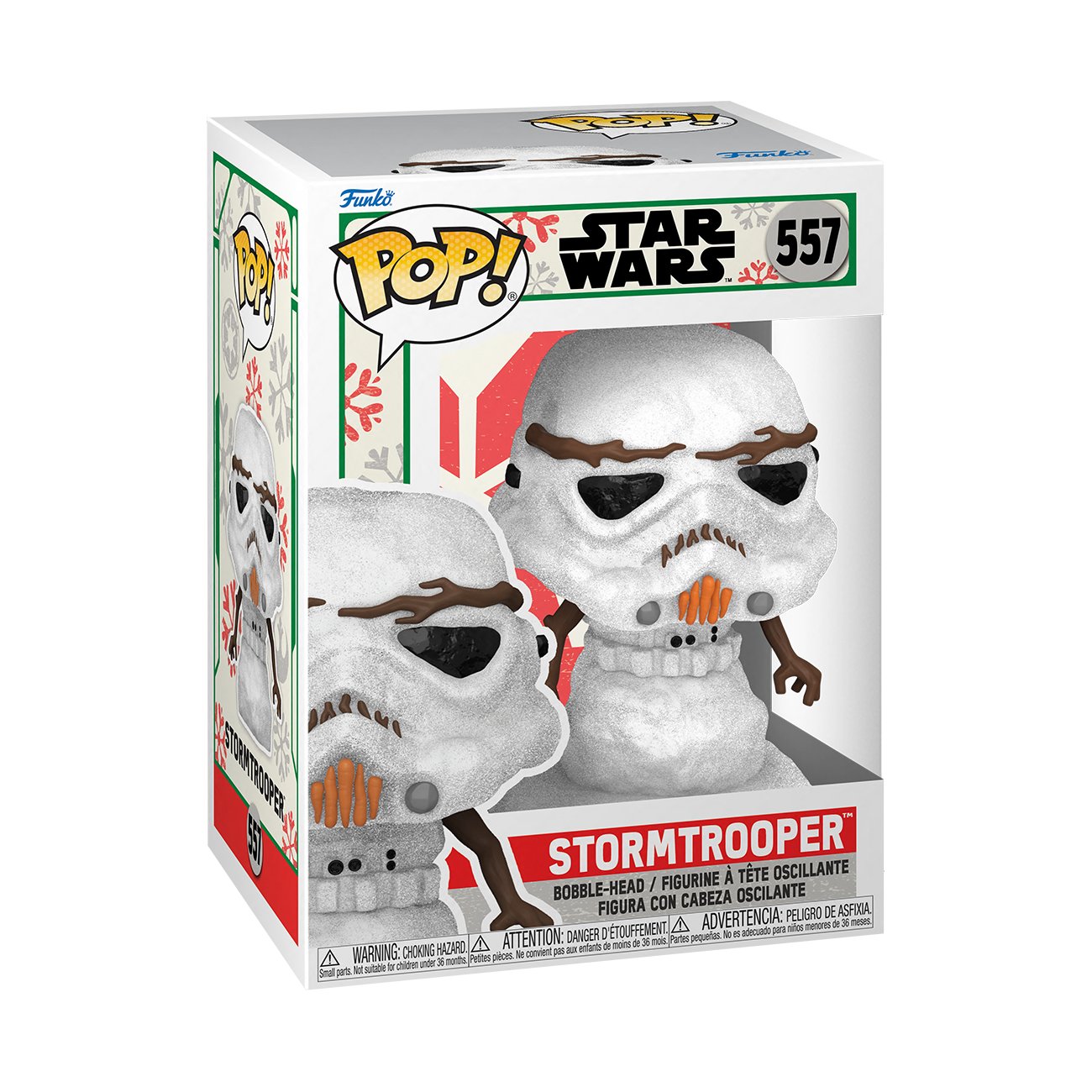 Funko POP Star Wars: Holiday- Stormtrooper(SNWMN) FK64338