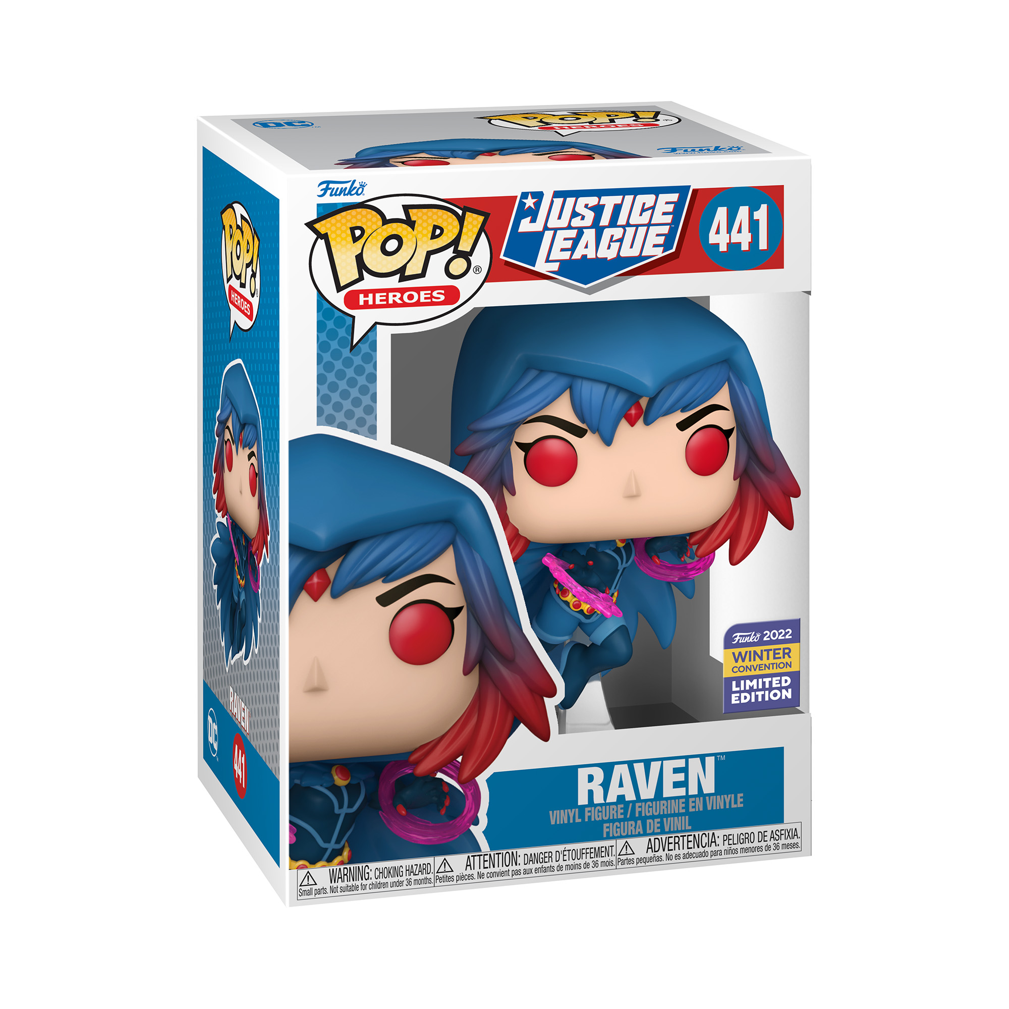 Funko POP Heroes: Justícia League - Raven (Winter Convention exc.) FK65350