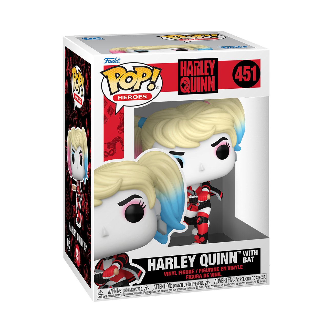 Funko POP Heroes: DC-Harley w/ Bat FK65614