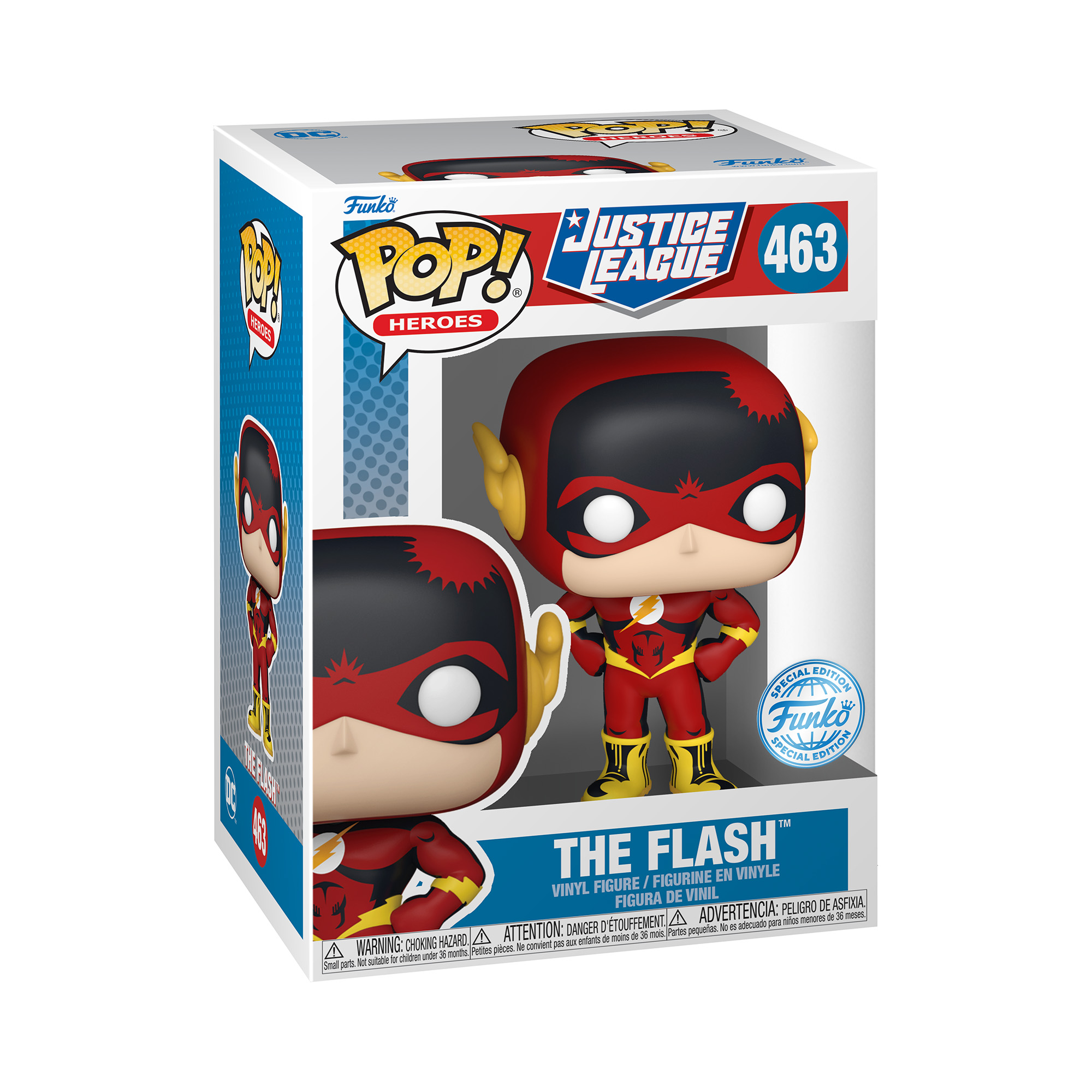 Funko POP Heroes: JL Comic- The Flash FK66617