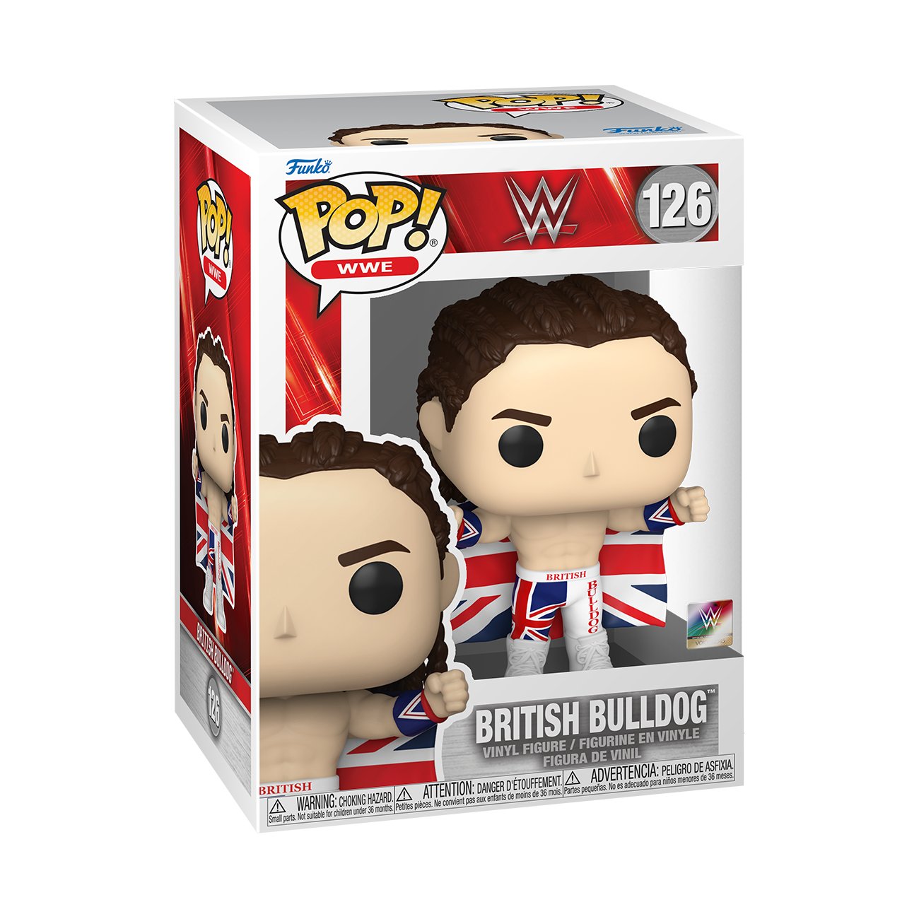 Funko POP WWE: British Bulldog FK67396