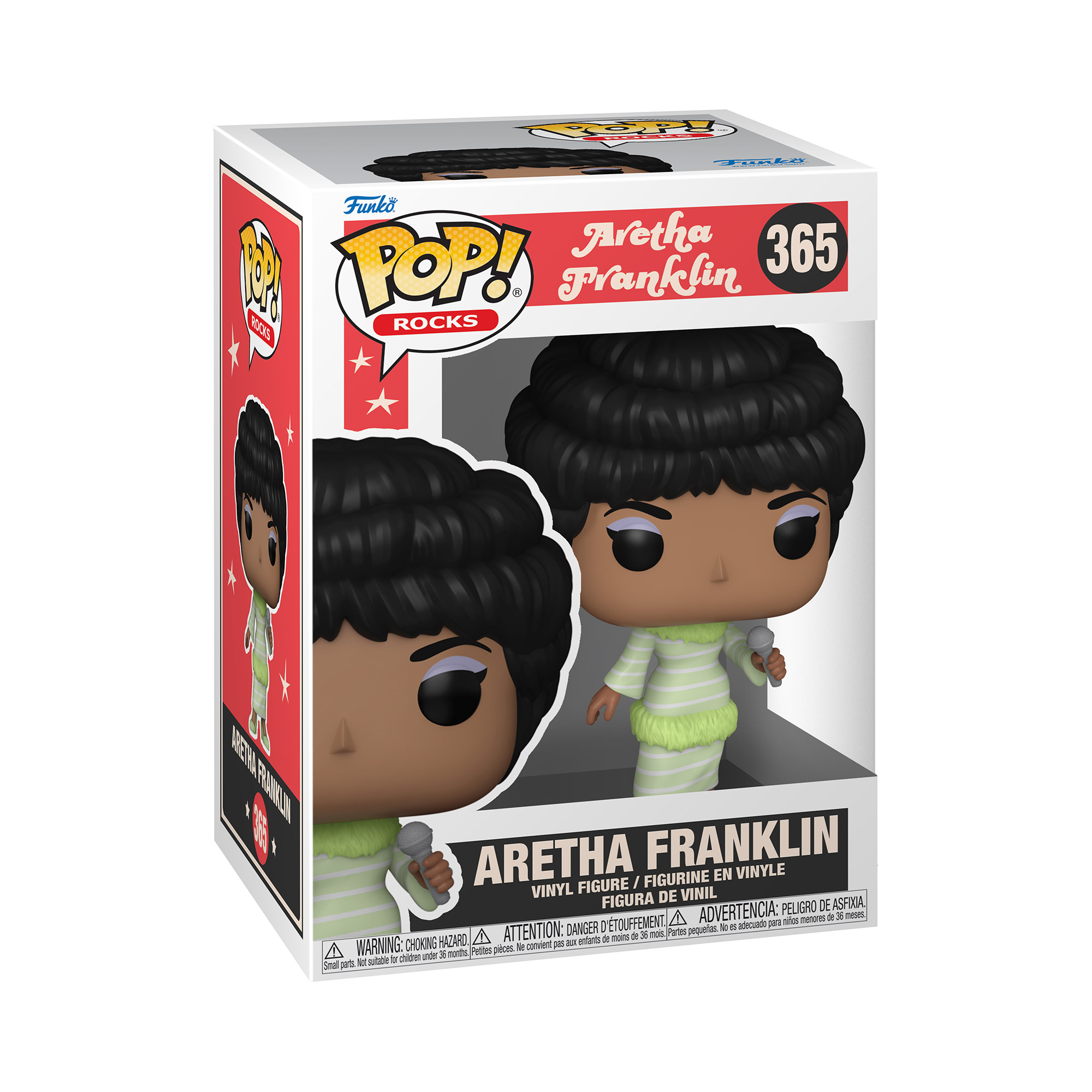 Funko POP Rocks: Aretha Franklin (Green Dress) FK67452