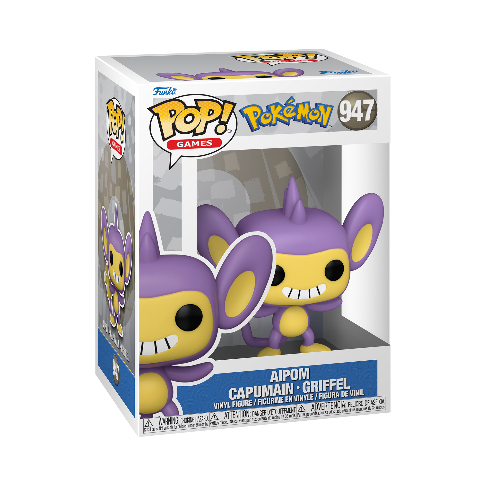 Funko POP Games: Pokemon S13 - Aipom(EMEA) FK69082