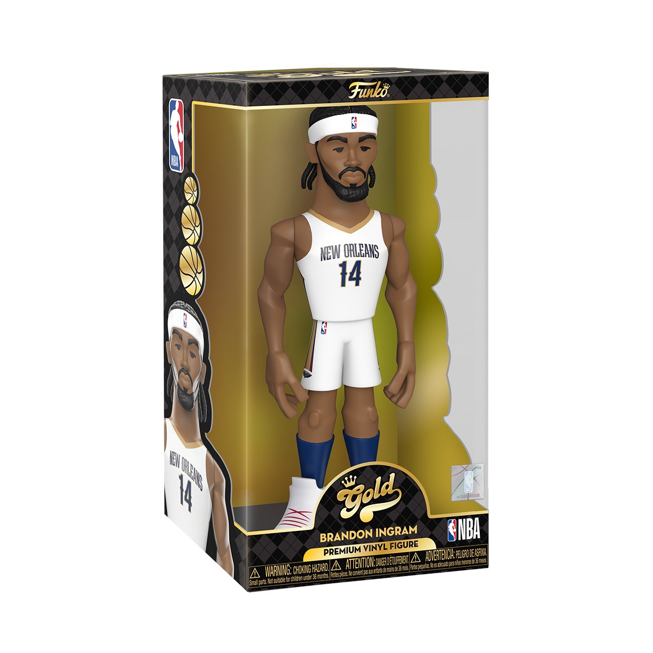 Funko Vinyl Gold 12": NBA- Brandon Ingram w/CH FK69342