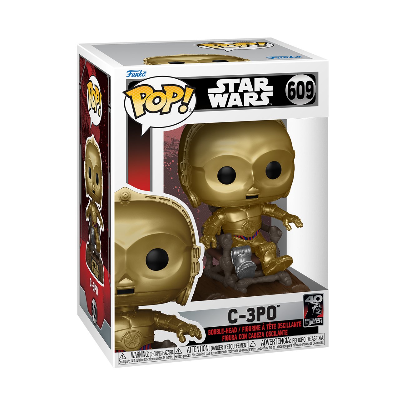 Funko POP Star Wars: RotJ 40th-C3P0 in chair FK70744