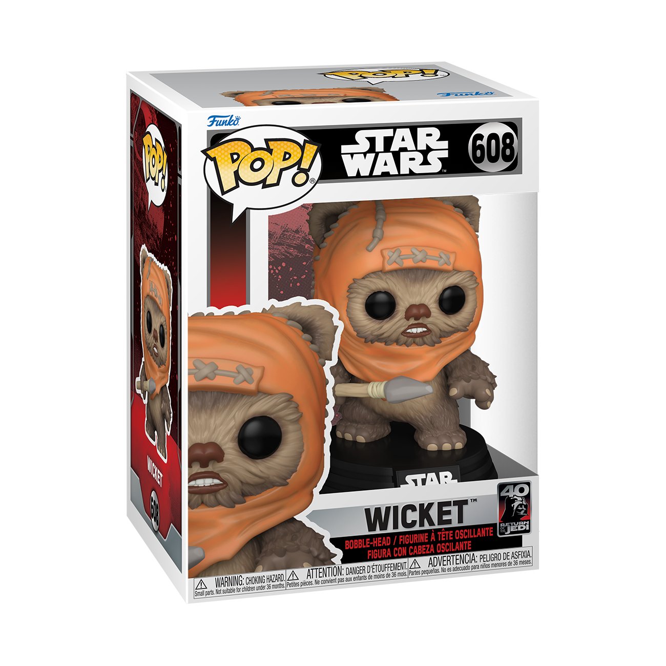 Funko POP Star Wars: RotJ 40th - Wicket FK70745