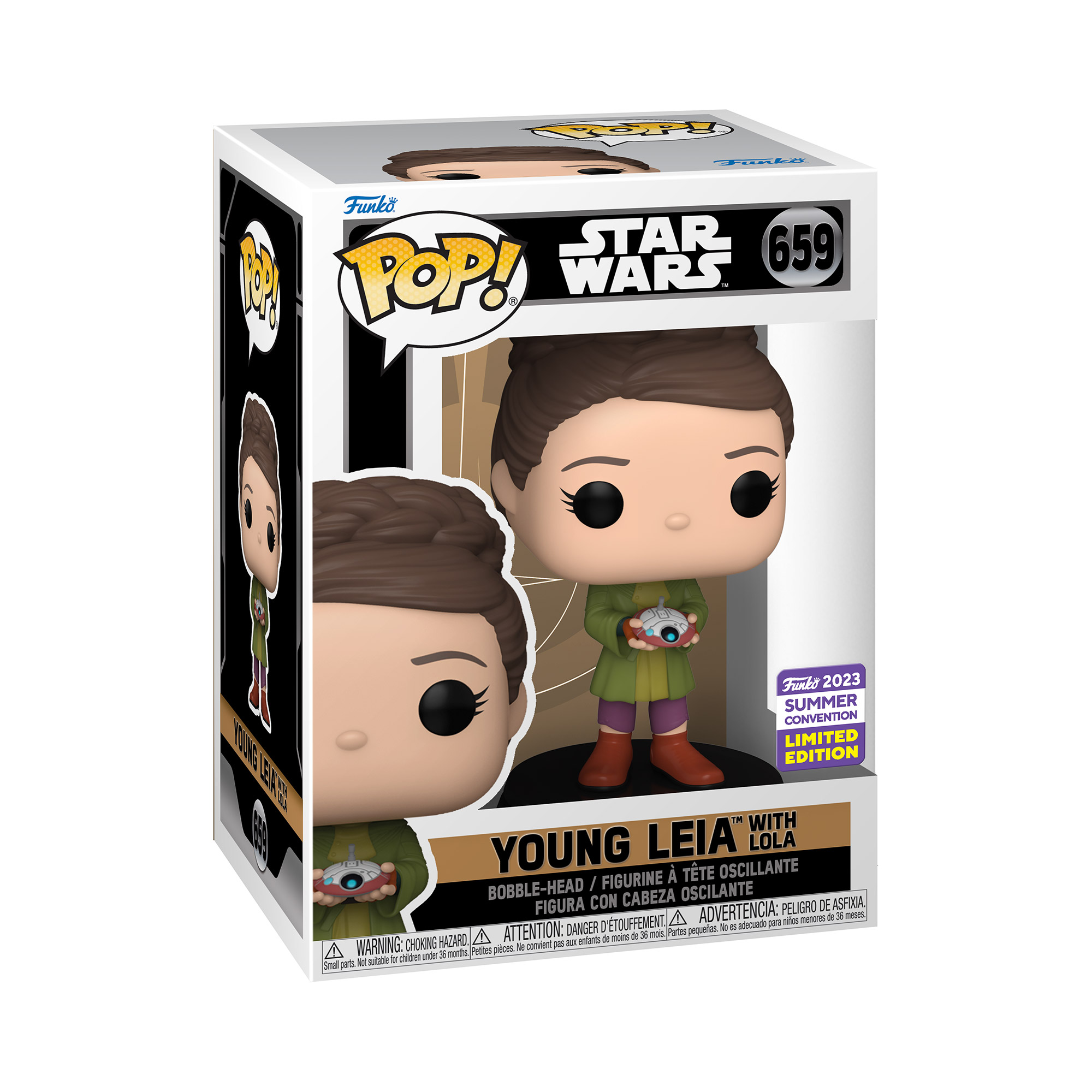 POP Vinyl: Star Wars Obi-Wan - Young Leia w Lola FK71741