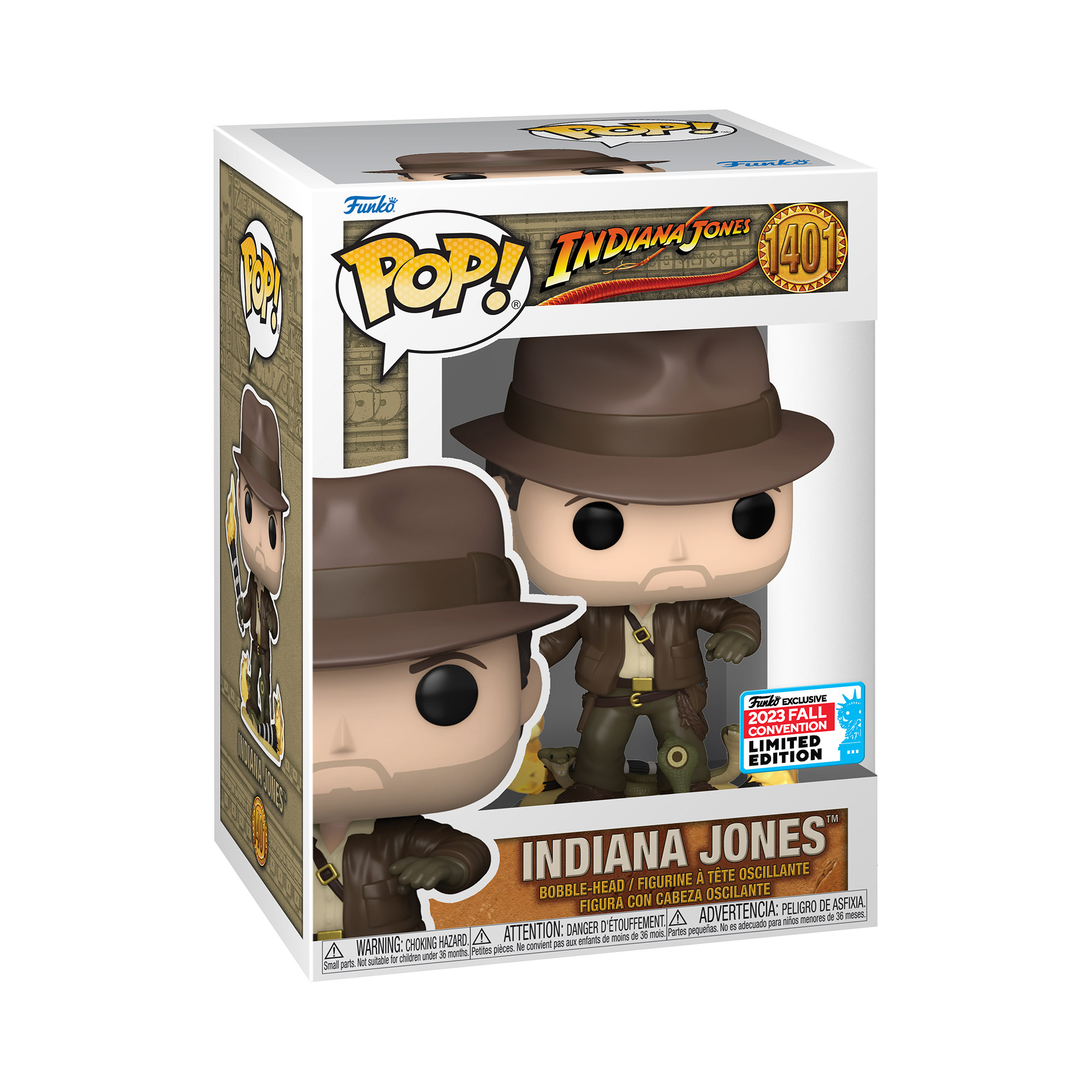 Funko POP Vinyl: Indiana Jones - RotLA - Indiana Jones w Snakes FK71755