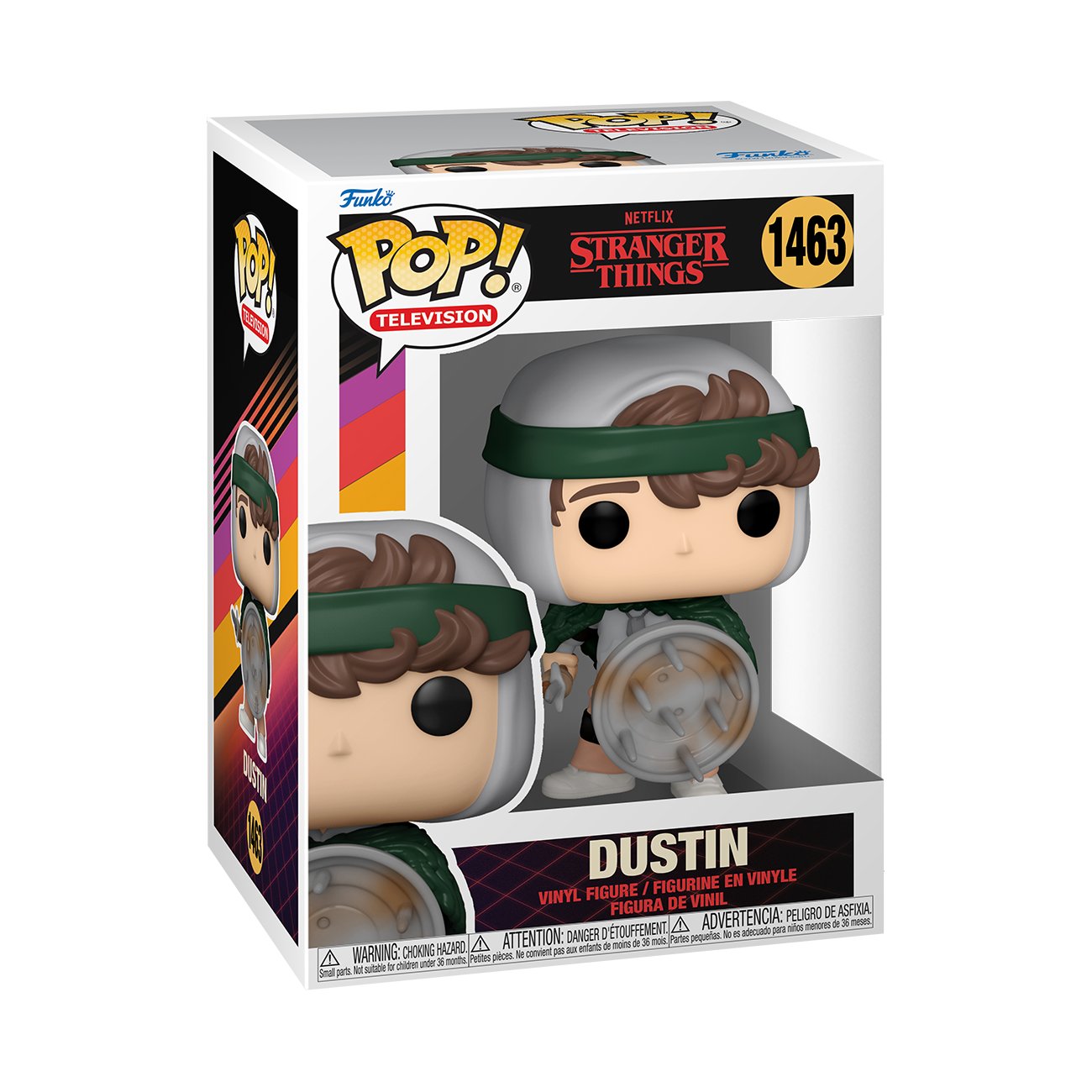 Funko POP TV: ST S4- Hunter Dustin w/shield FK72137