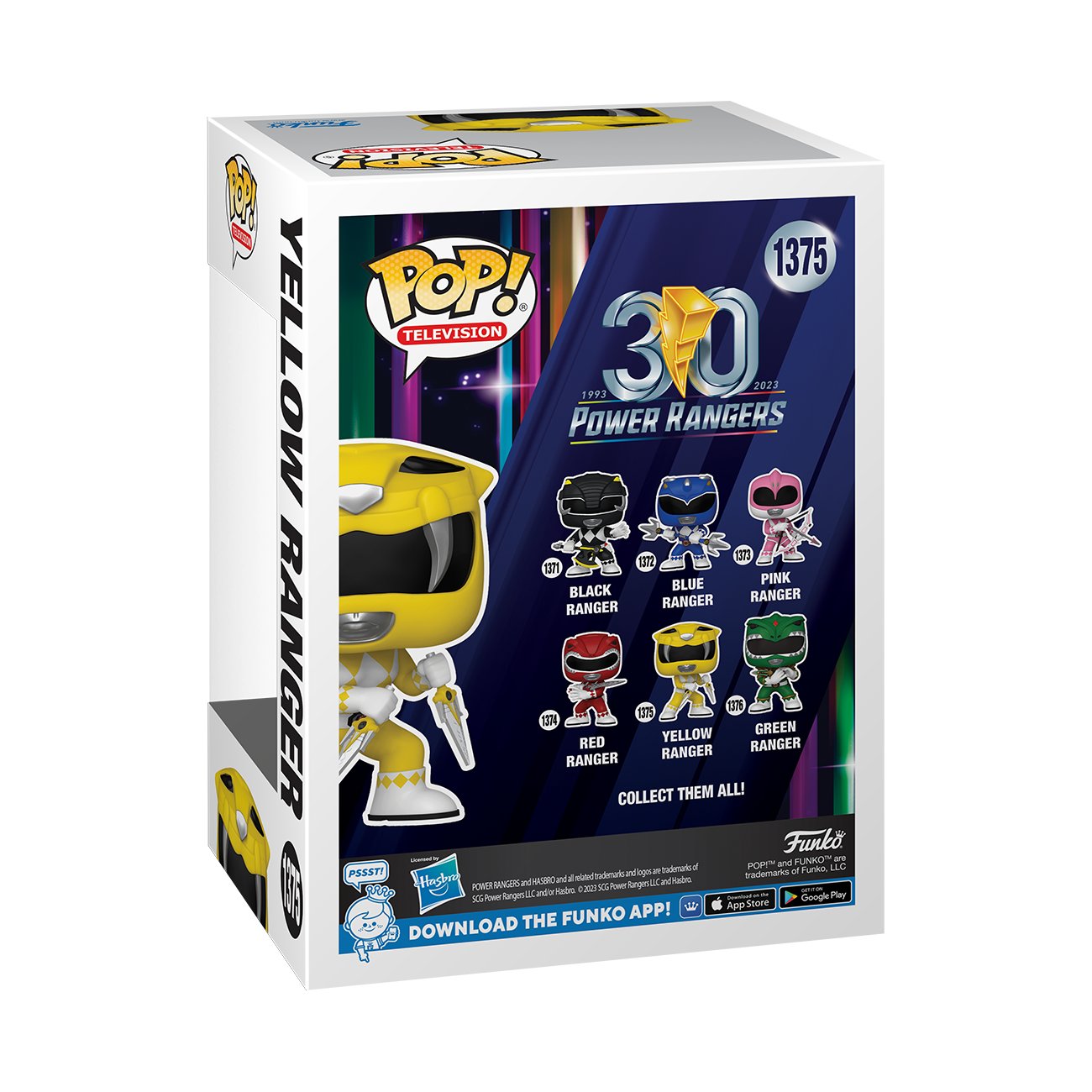 Funko POP TV: MMPR 30th- Yellow Ranger FK72158