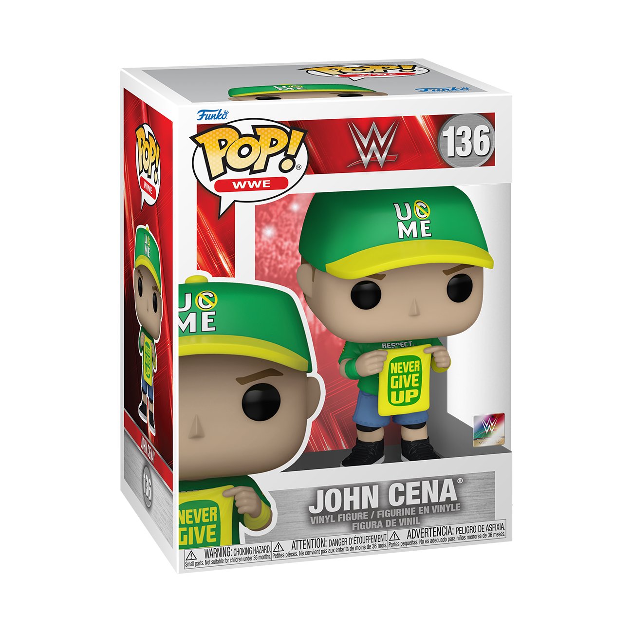 Funko POP WWE: John Cena (Never Give Up) FK72284