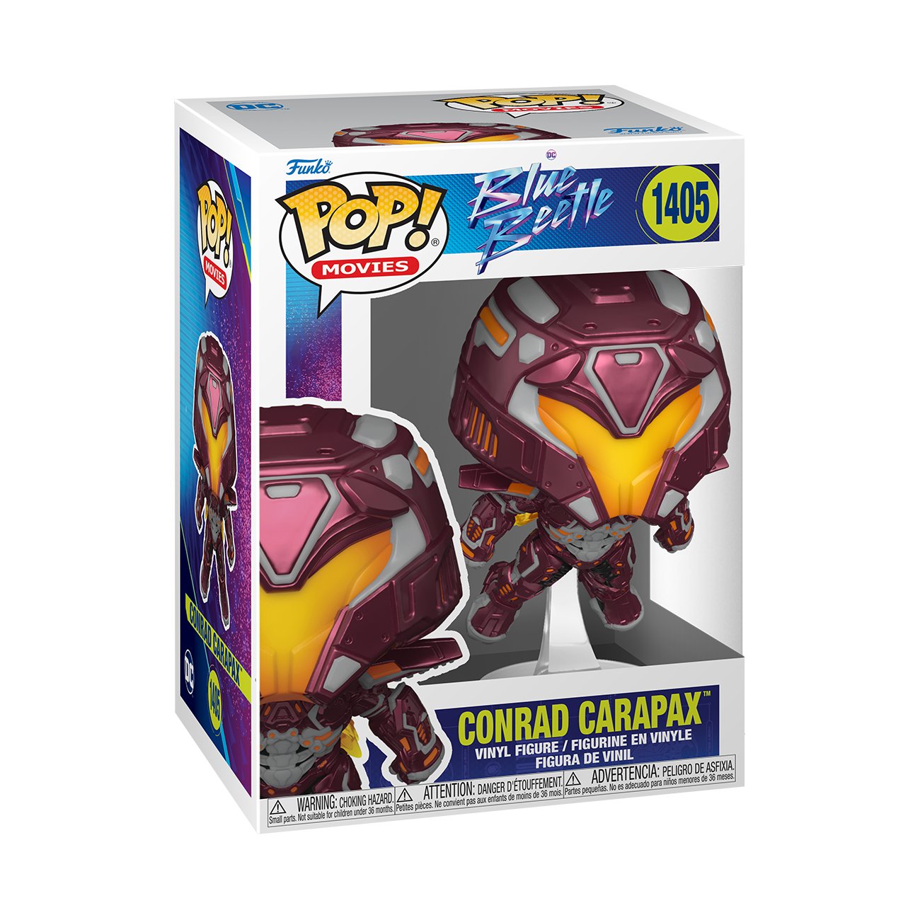 Funko POP filmy: Blue Beetle - Conrad Carapax FK72352