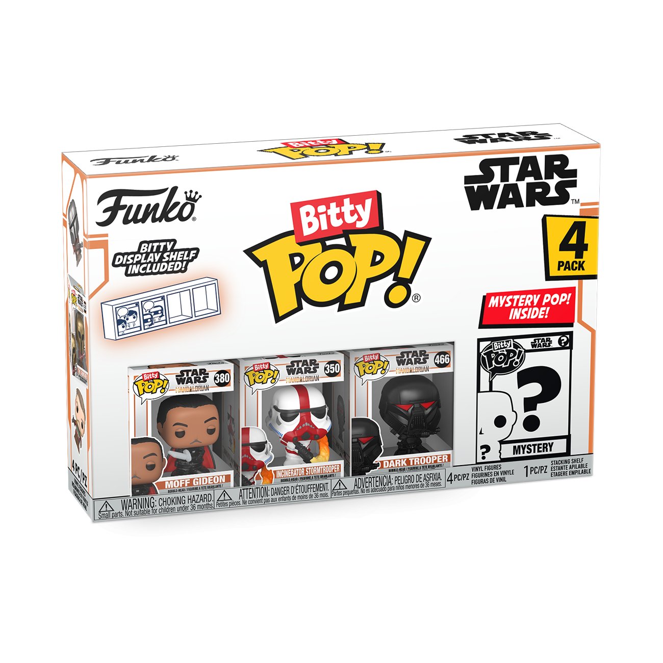 Funko Bitty POP: Mandalorian - Moff Gideon 4PK FK75454