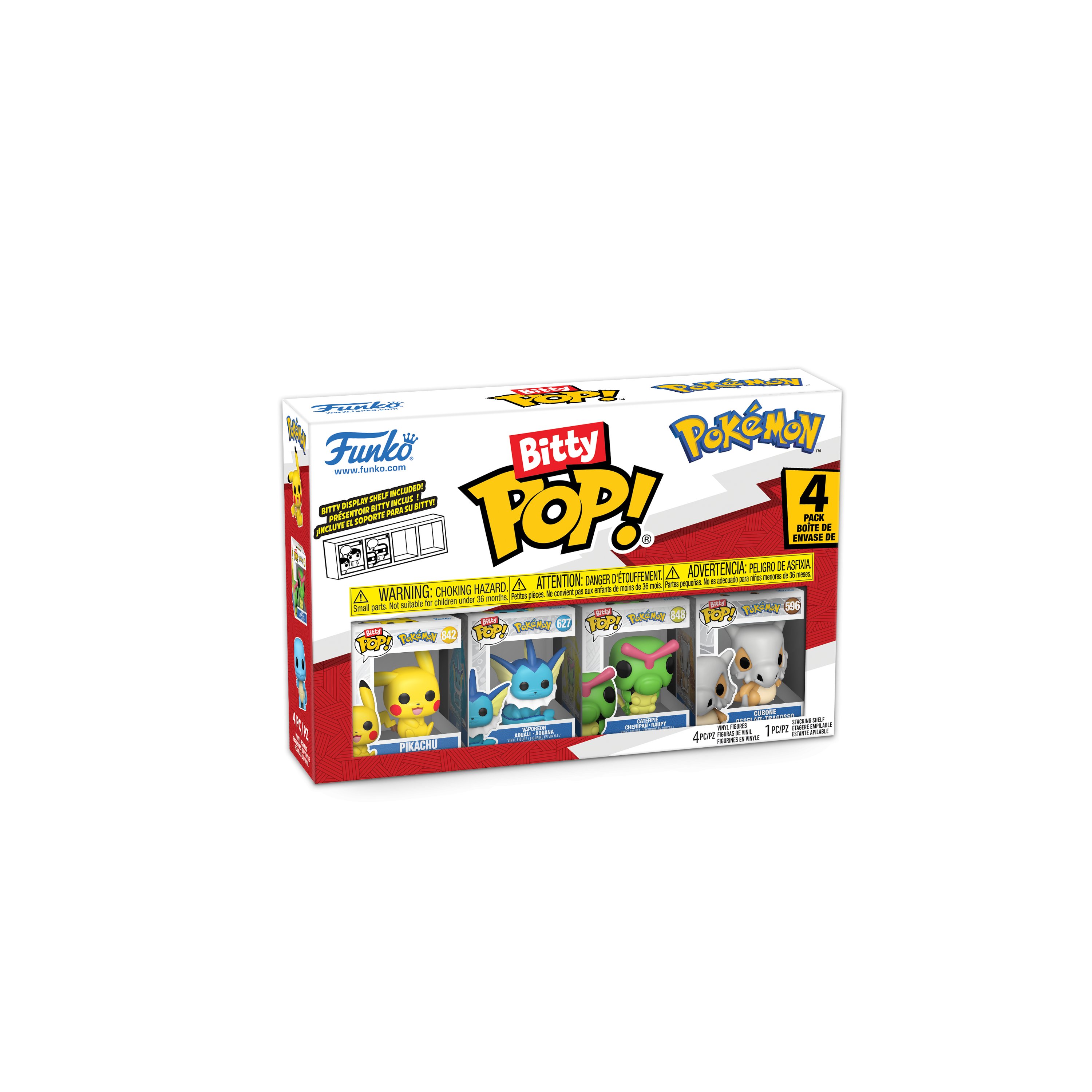 Funko Bitty POP: Pokemon-Pikachu4PK FK81132