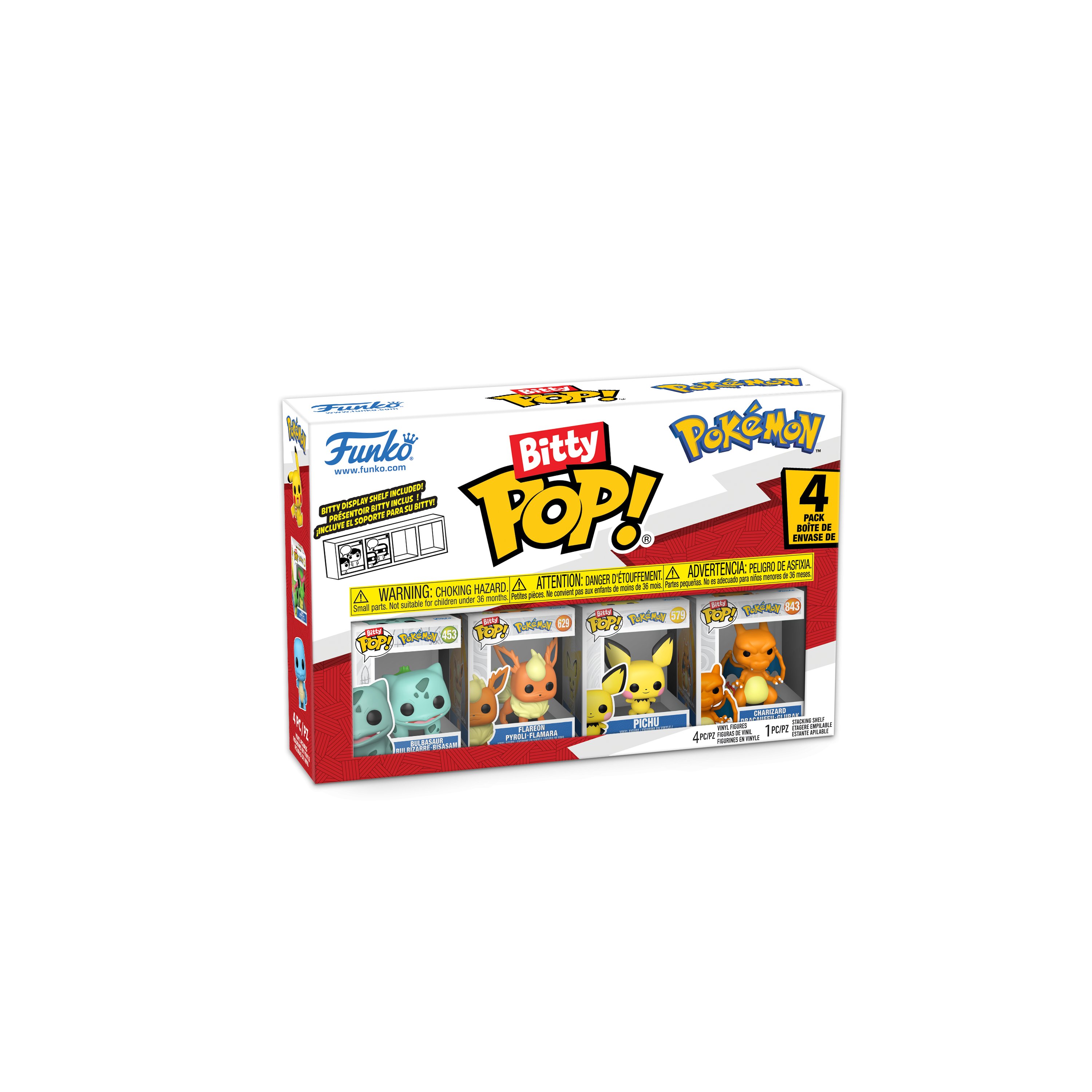 Funko Bitty POP: Pokemon- Bulbasaur 4PK FK81134