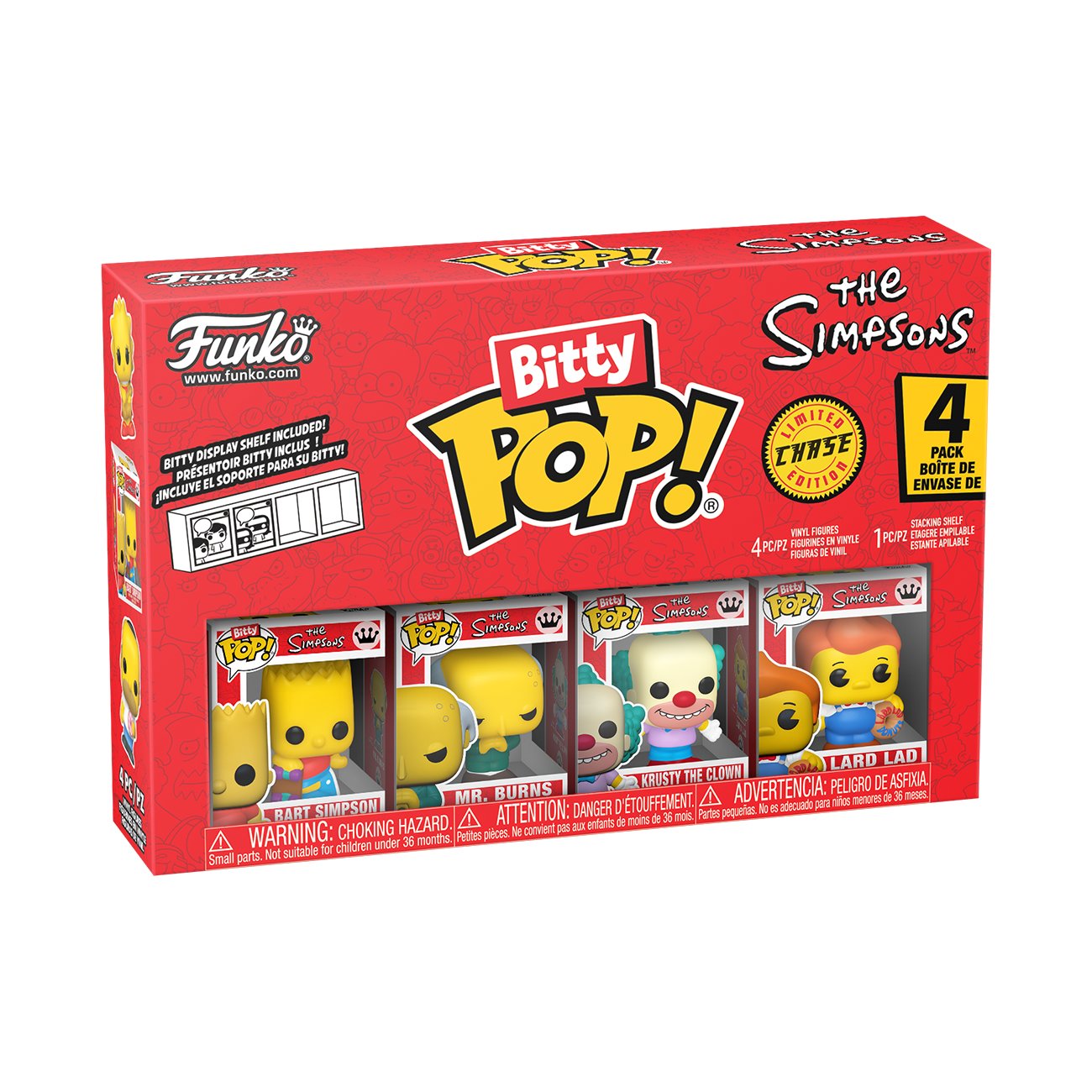 Funko Bitty POP: Simpsons- Bart 4pk FK85707