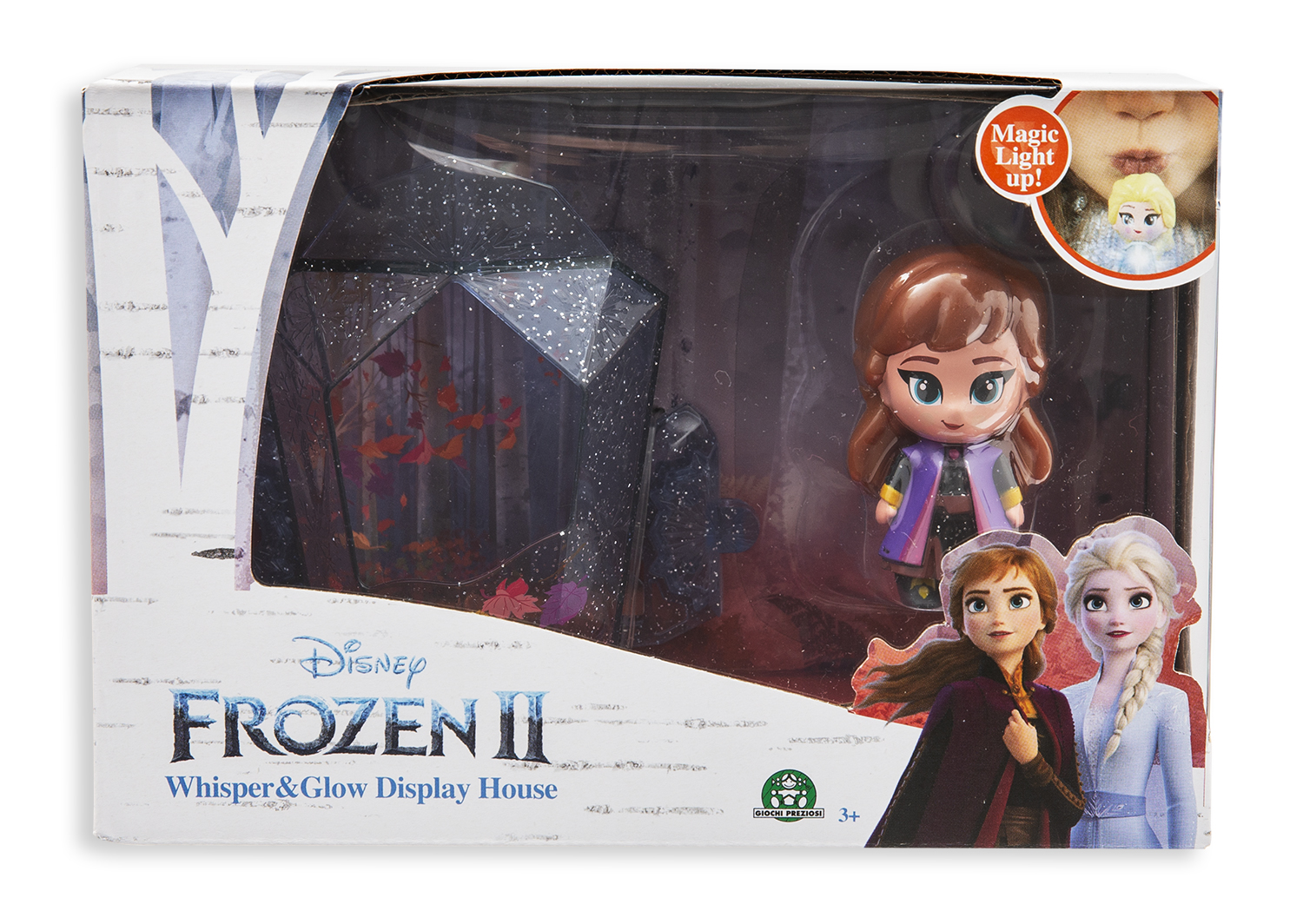 Frozen 2: display set svítící mini panenka - Anna