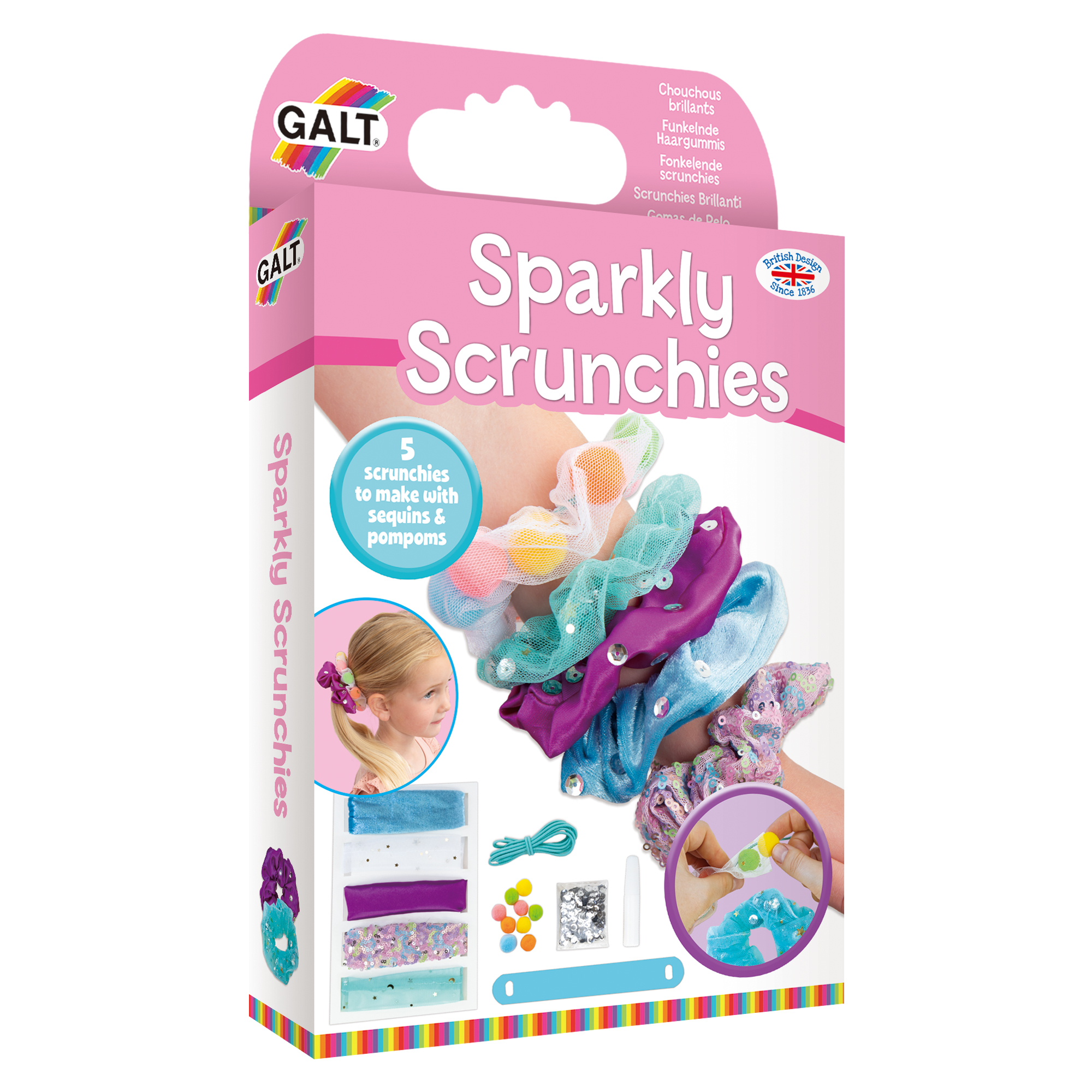 Trblietavé gumičky Scrunchies GA1005485