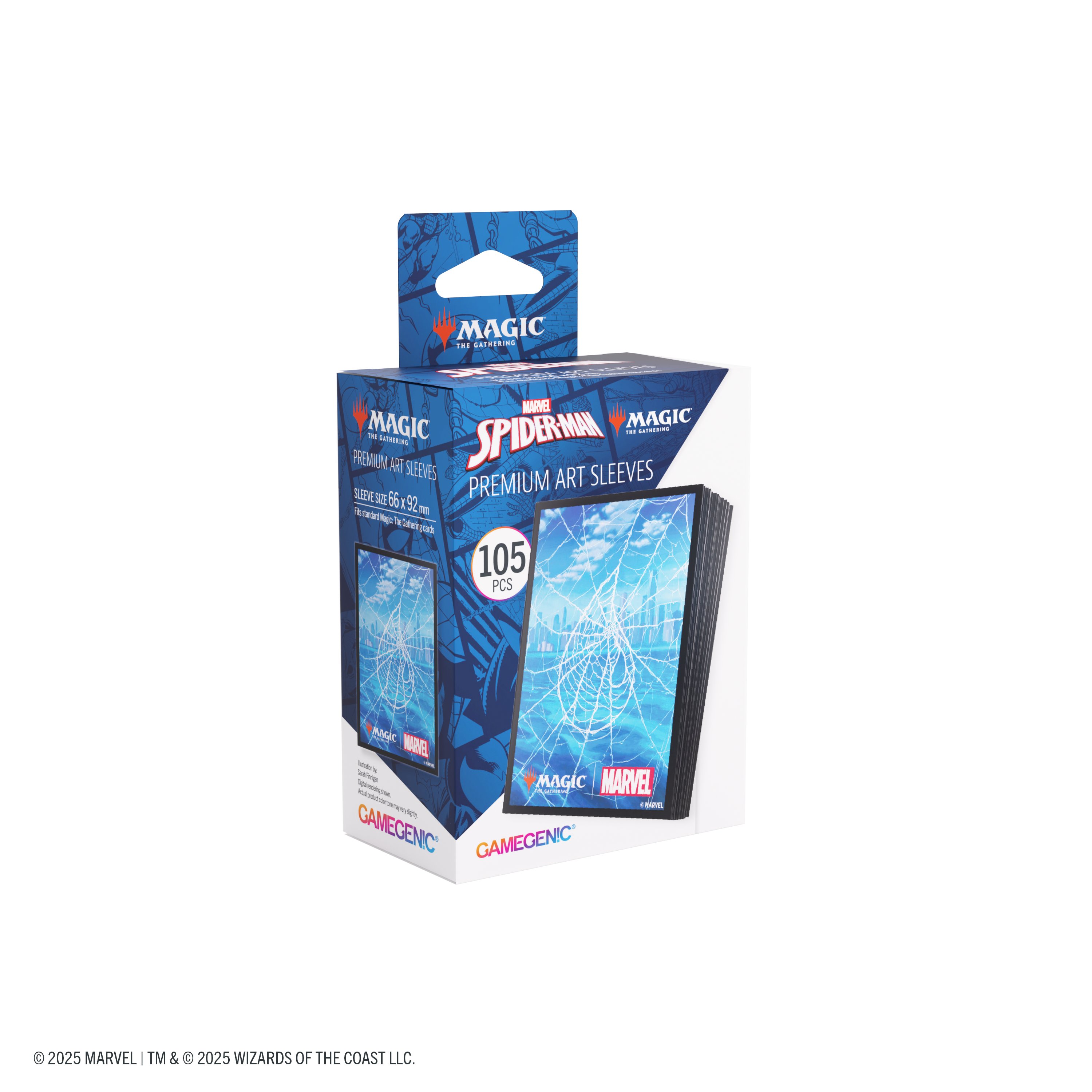 Gamegenic: MTG Marvels Spiderman Premium Art Sleeves - Island GGS15116ML