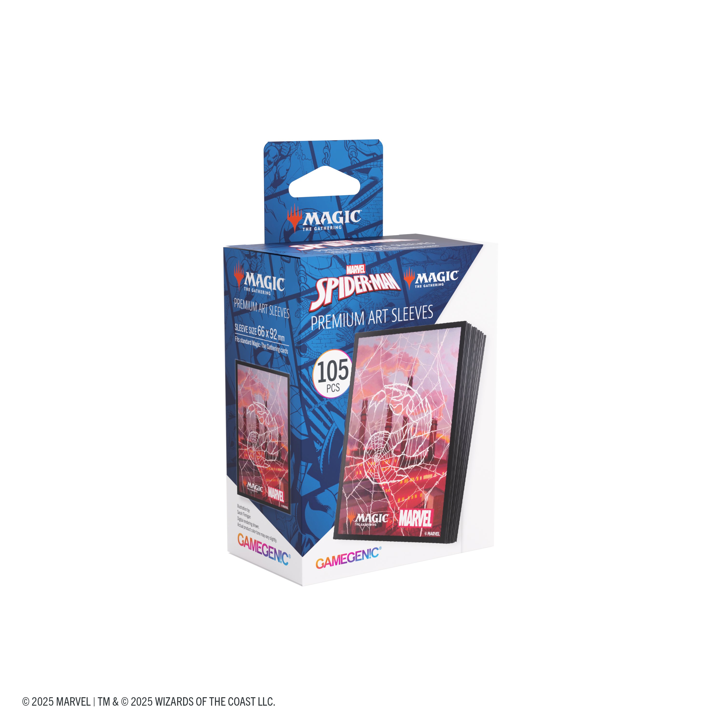 Gamegenic: MTG Marvels Spiderman Premium Art Sleeves - Mountain GGS15117ML