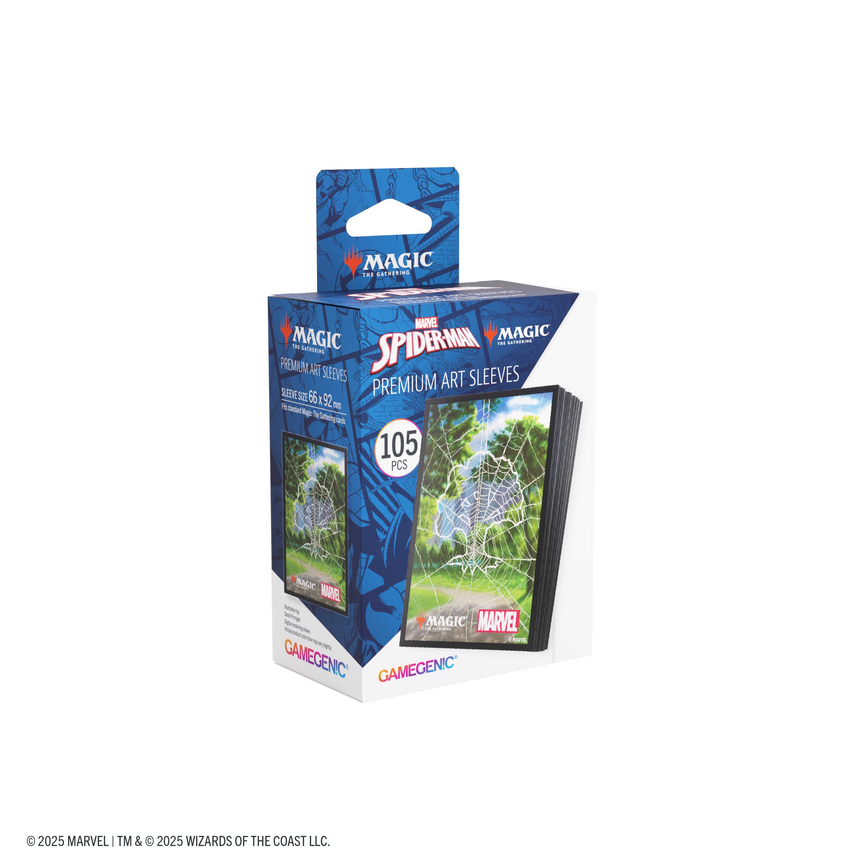 Gamegenic: MTG Marvels Spiderman Premium Art Sleeves - Forest GGS15119ML