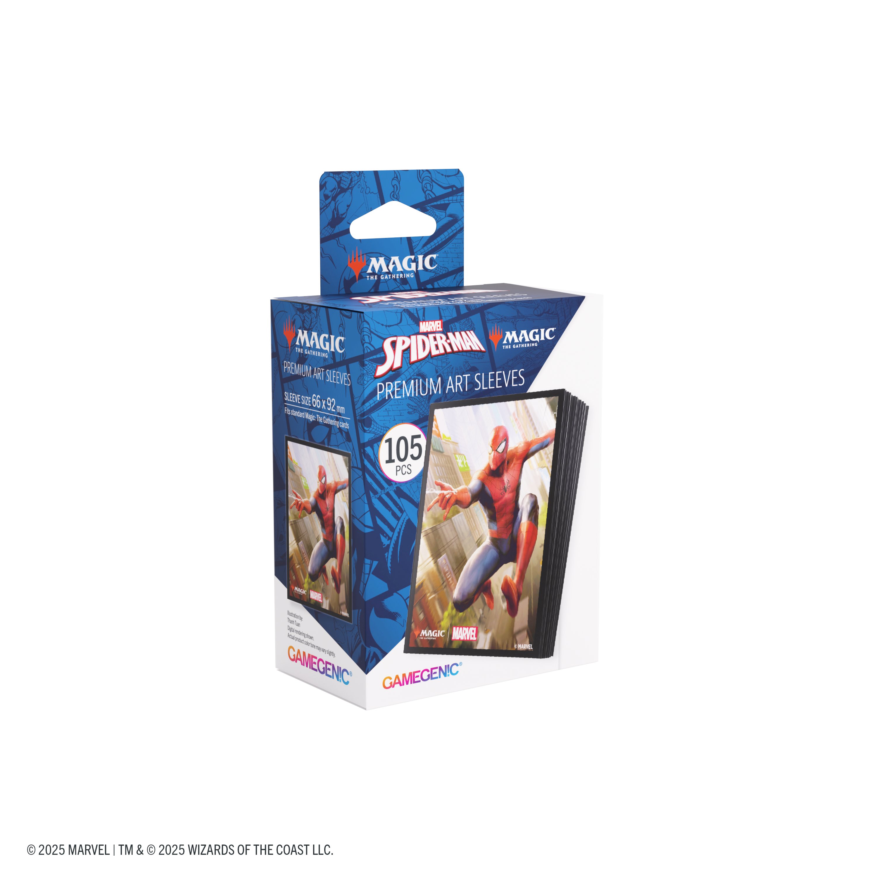 Gamegenic: MTG Marvels Spider-Man Premium Art Sleeves - Spide-Man GGS15120ML