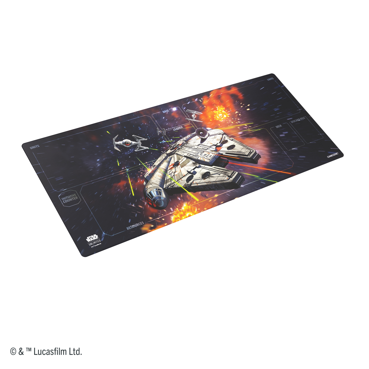 Gamegenic SWU: Xtra-Wide Game Mat - Millenium Falcon GGS40080ML