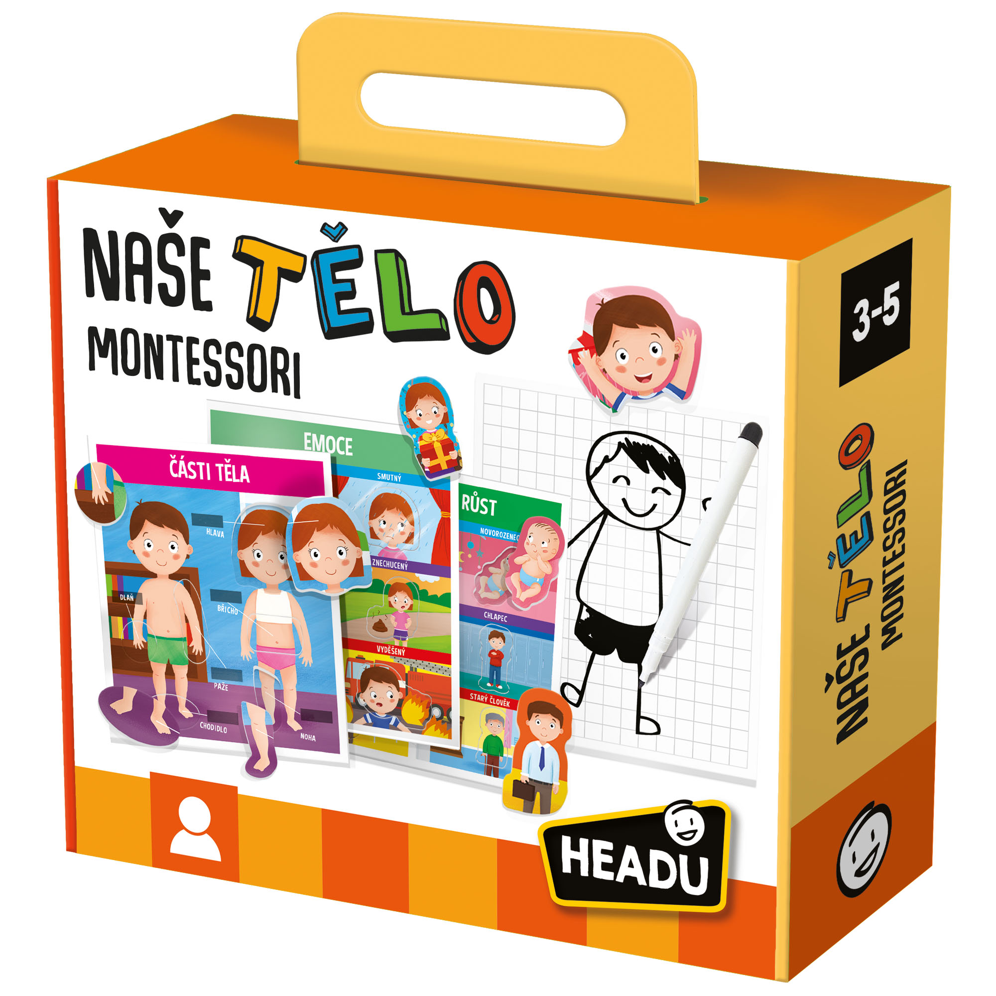 HEADU CS: Montessori Naše telo HECS53214