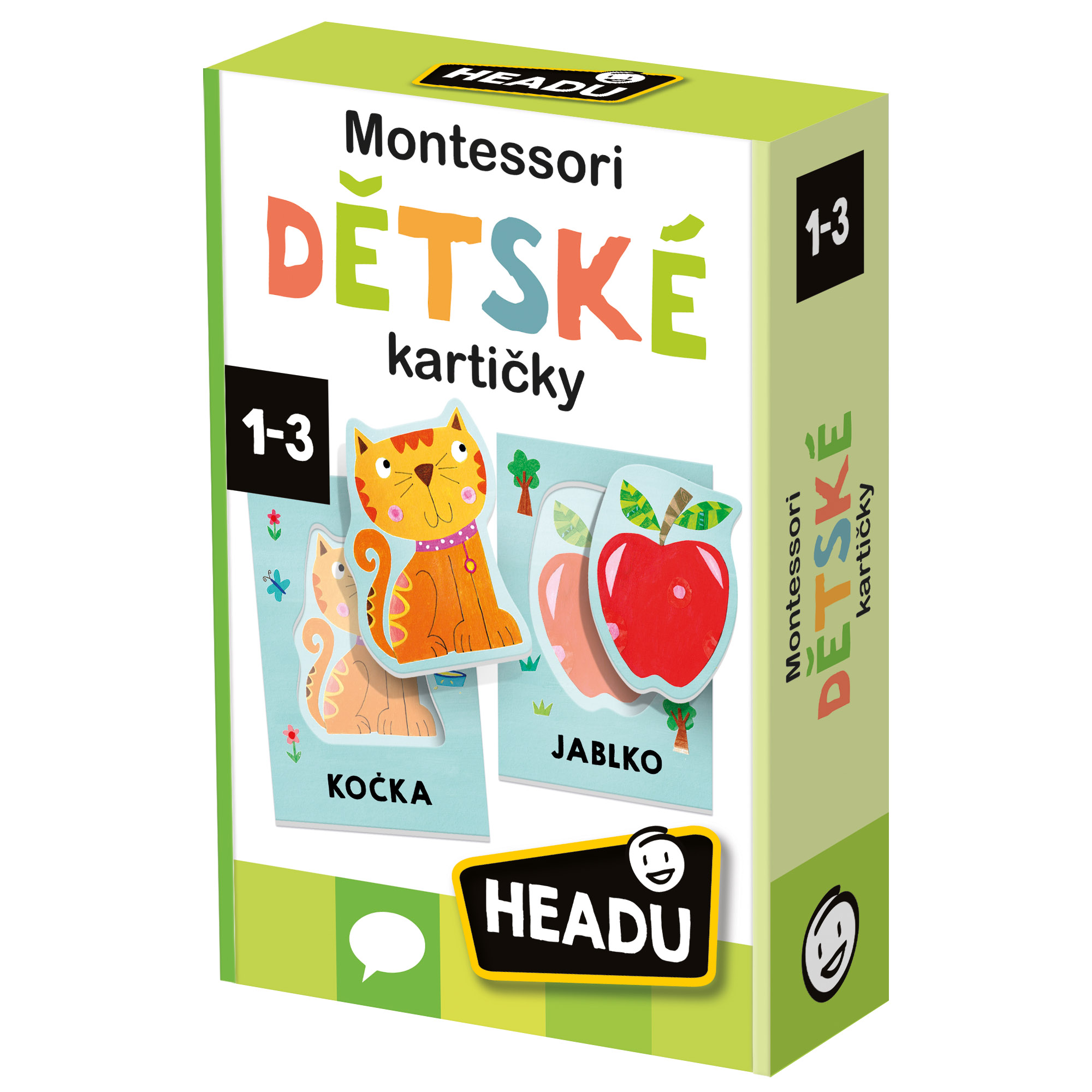 HEADU CS: Montessori Detské kartičky HECS58691