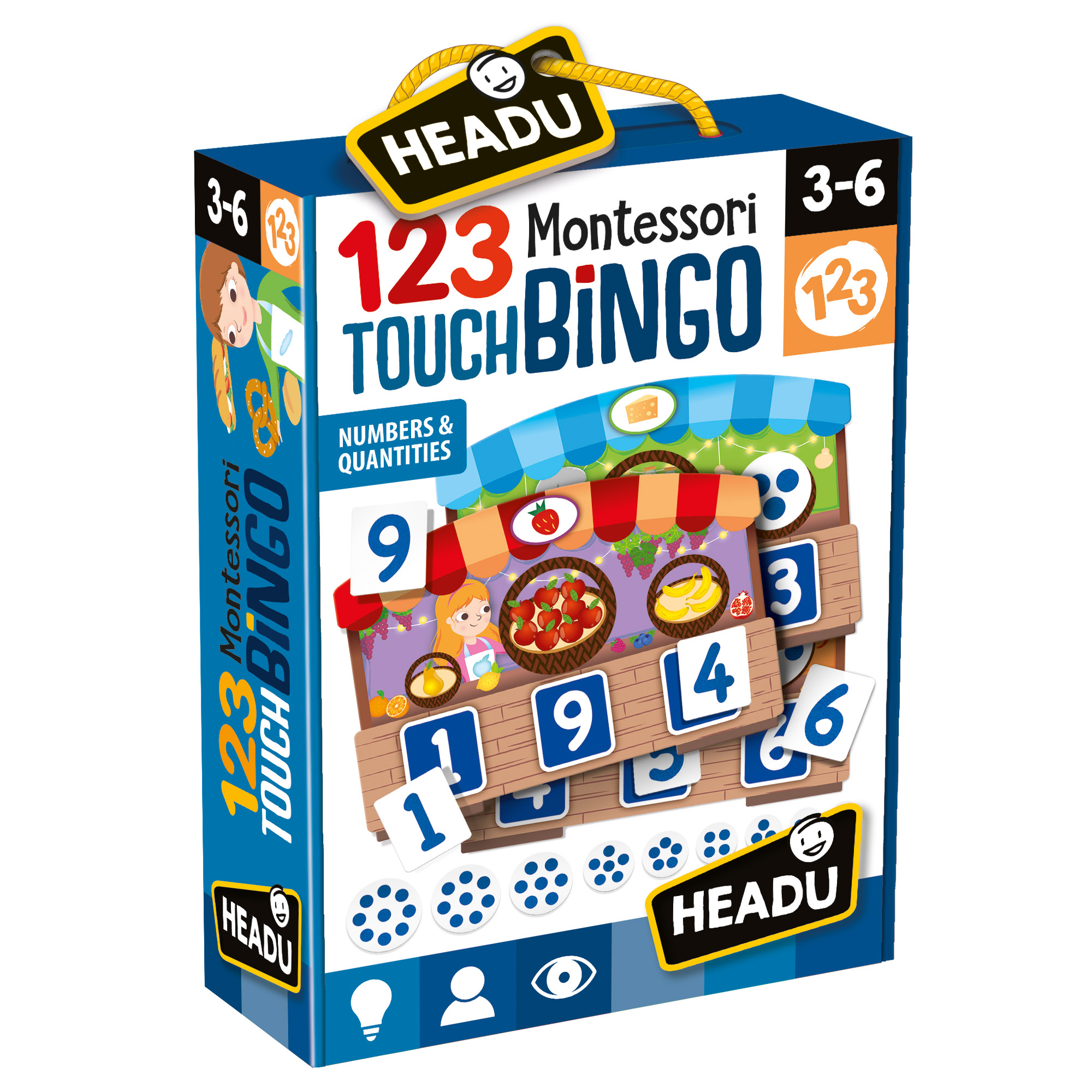 Montessori - Hmatové bingo