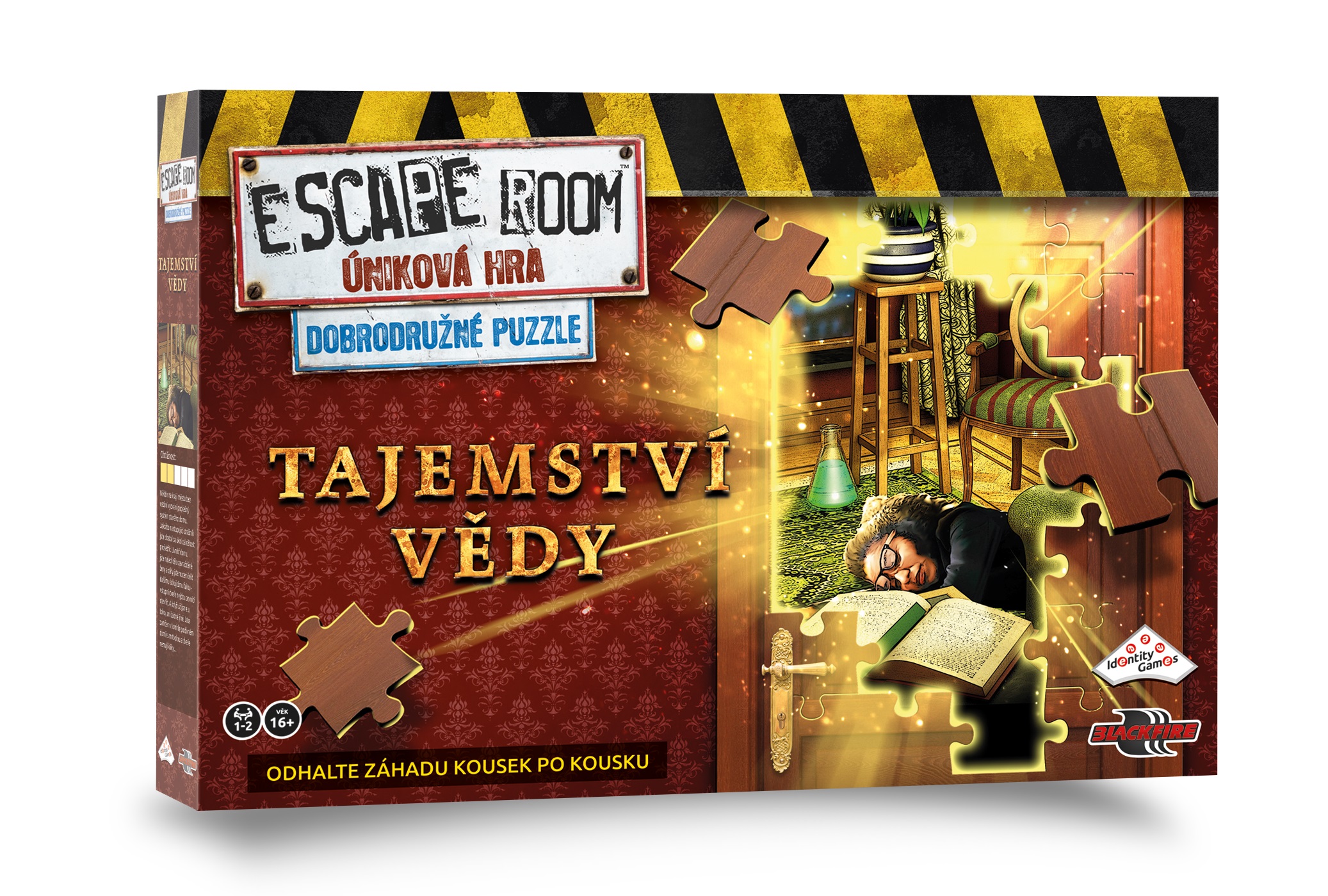 ESCAPE ROOM: Dobrodružné puzzle - Tajomstvo vedy. IGIER005CZ