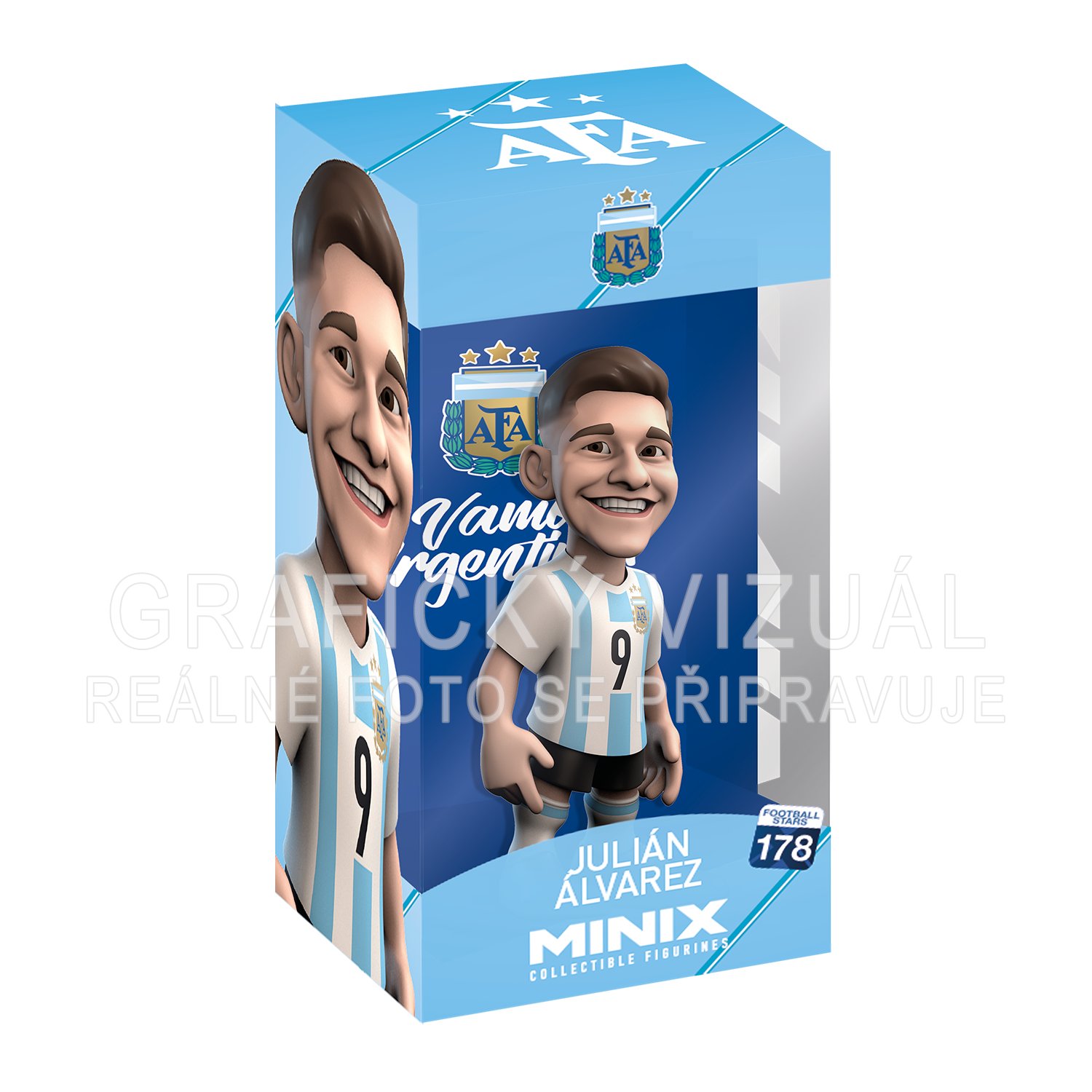MINIX Football: NT Argentína - JULIAN ALVAREZ MN12541