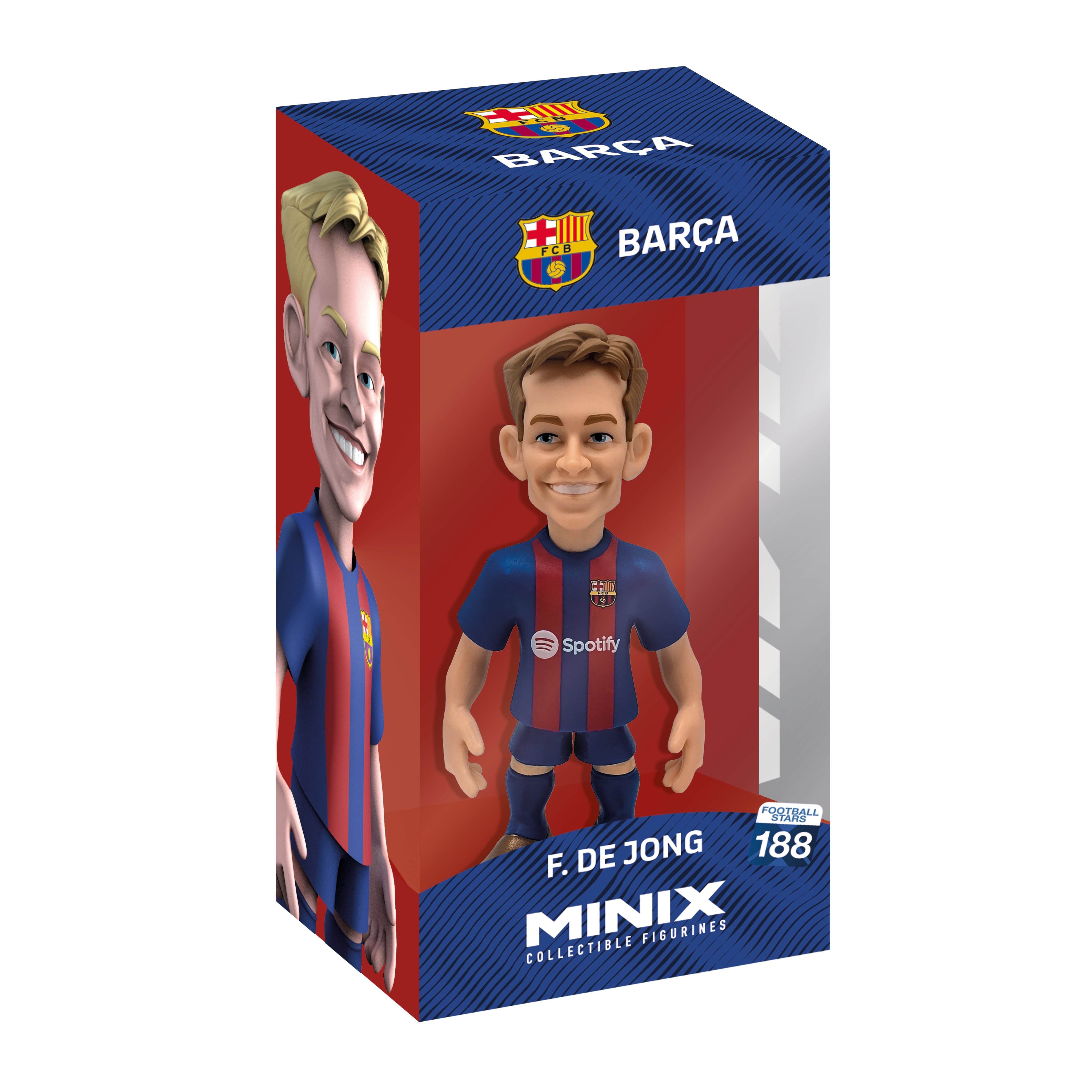 MINIX Futbal: Club FC Barcelona - FRENKIE DE JONG MN13081