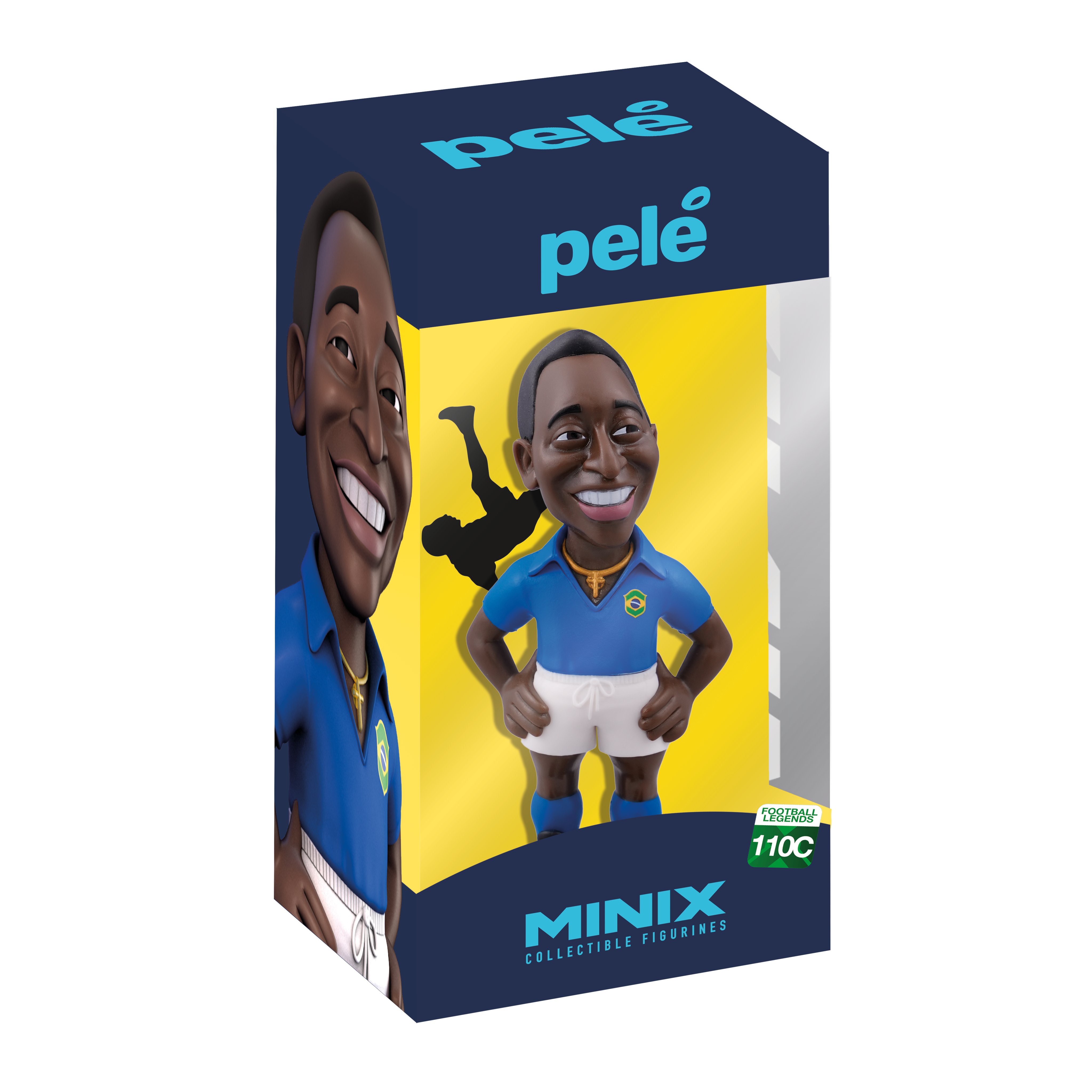 MINIX Football Icon: Pelé - BRAZIL 2ND KIT MN18086